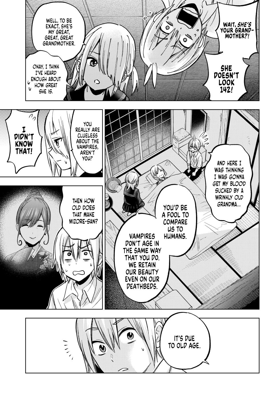 Hiiragi-san Chi no Kyuuketsu Jijou Chapter 28 page 7 - Chapter 28