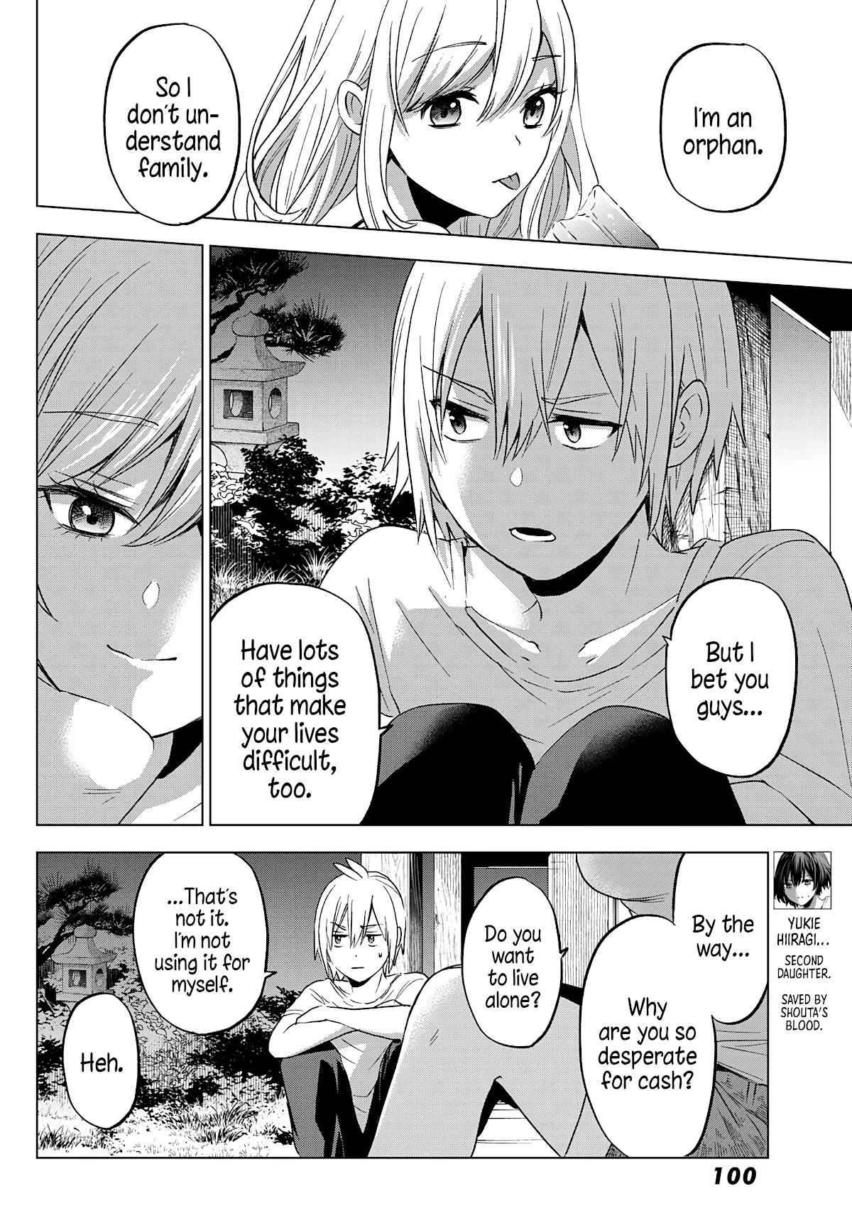 Hiiragi-san Chi no Kyuuketsu Jijou Chapter 3 page 6 - Chapter 3: The Pros and Cons of a Bloody Contract