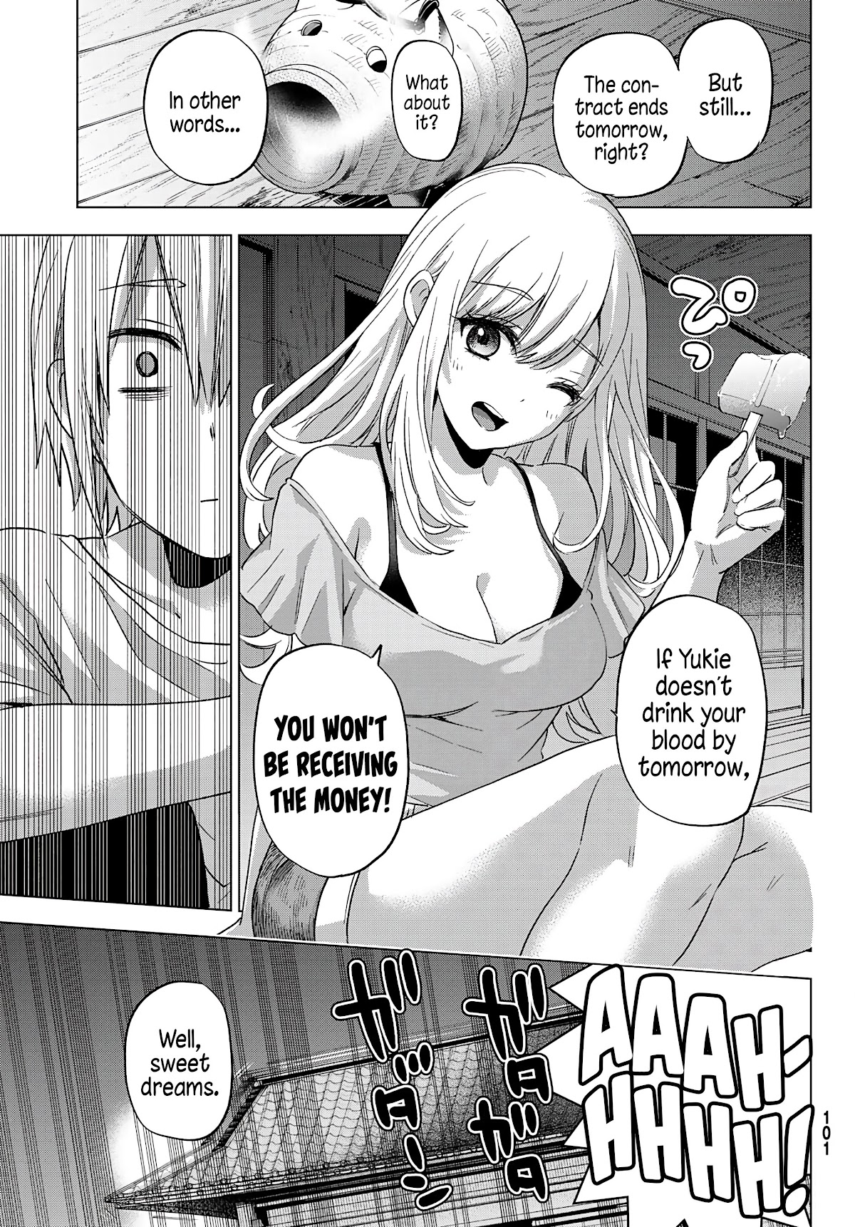Hiiragi-san Chi no Kyuuketsu Jijou Chapter 3 page 7 - Chapter 3: The Pros and Cons of a Bloody Contract