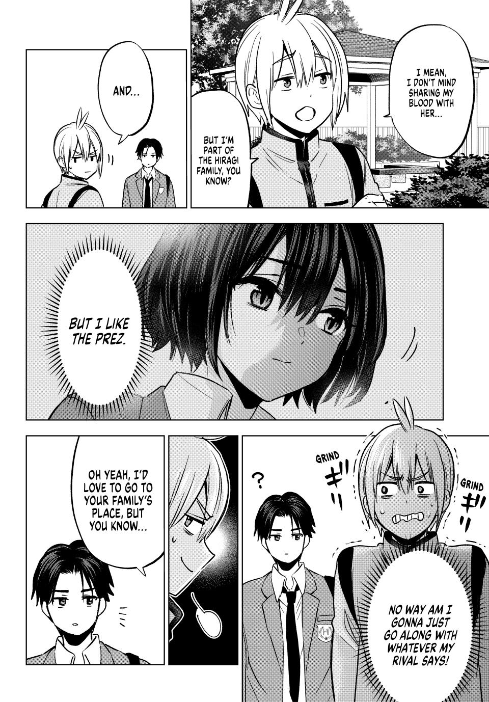 Hiiragi-san Chi no Kyuuketsu Jijou Chapter 32 page 12 - Chapter 32