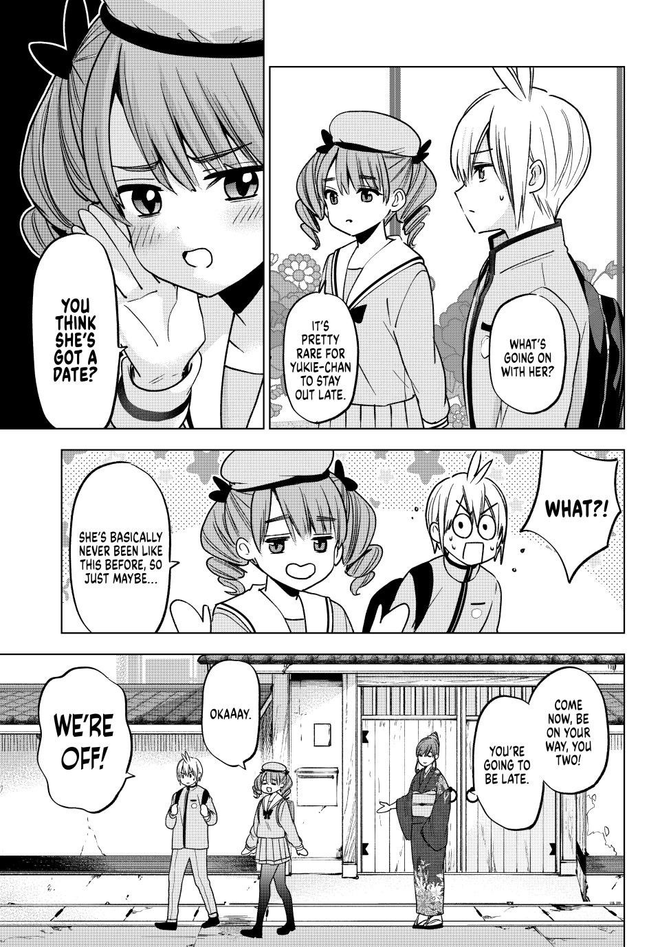 Hiiragi-san Chi no Kyuuketsu Jijou Chapter 32 page 3 - Chapter 32