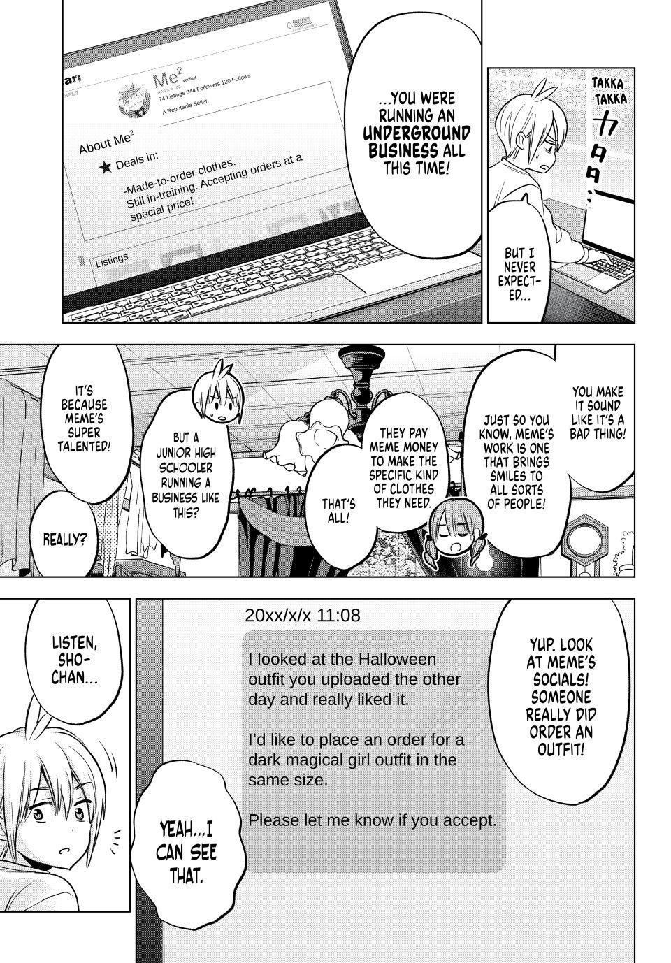 Hiiragi-san Chi no Kyuuketsu Jijou Chapter 34 page 15 - Chapter 34
