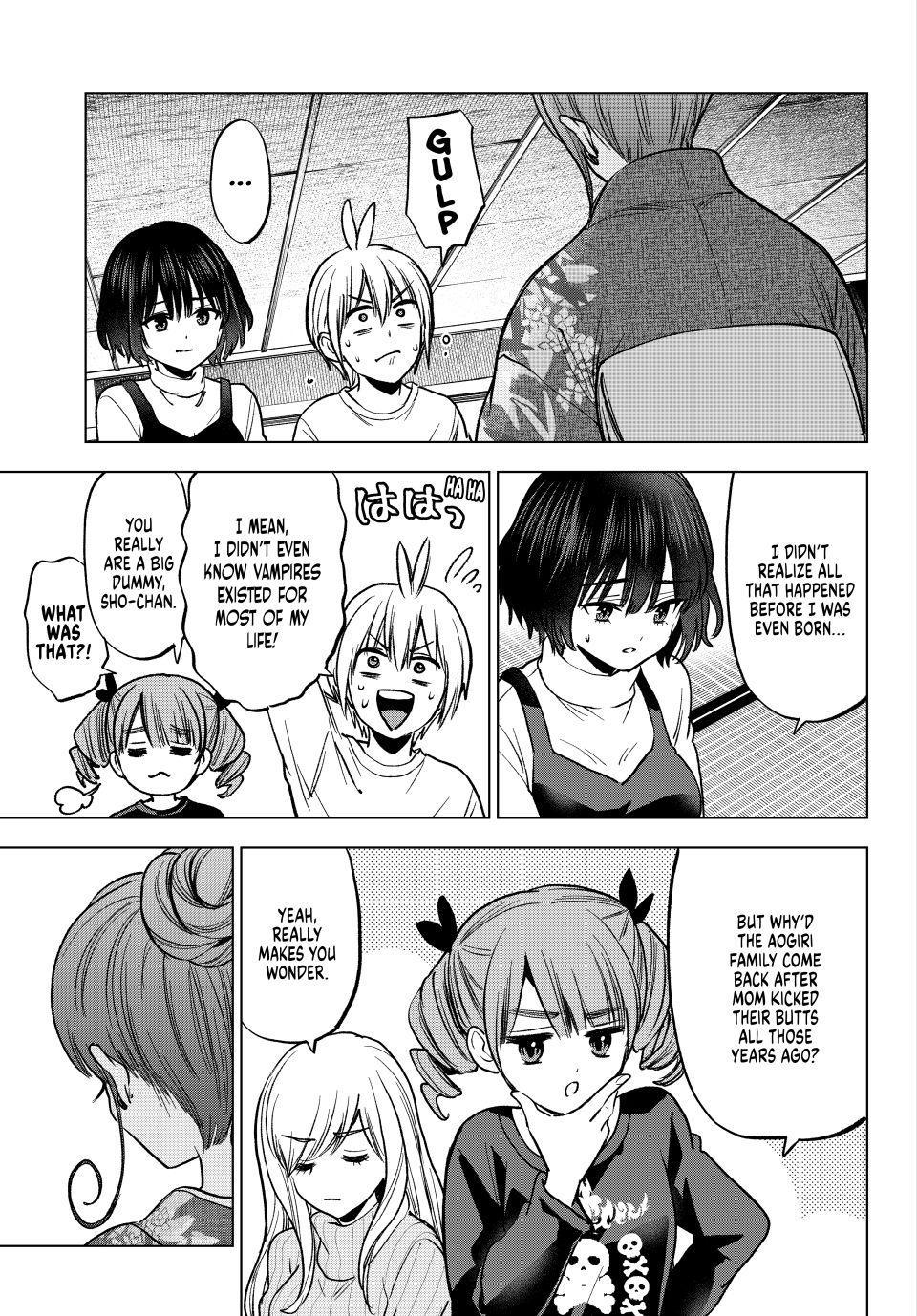 Hiiragi-san Chi no Kyuuketsu Jijou Chapter 38 page 13 - Chapter 38