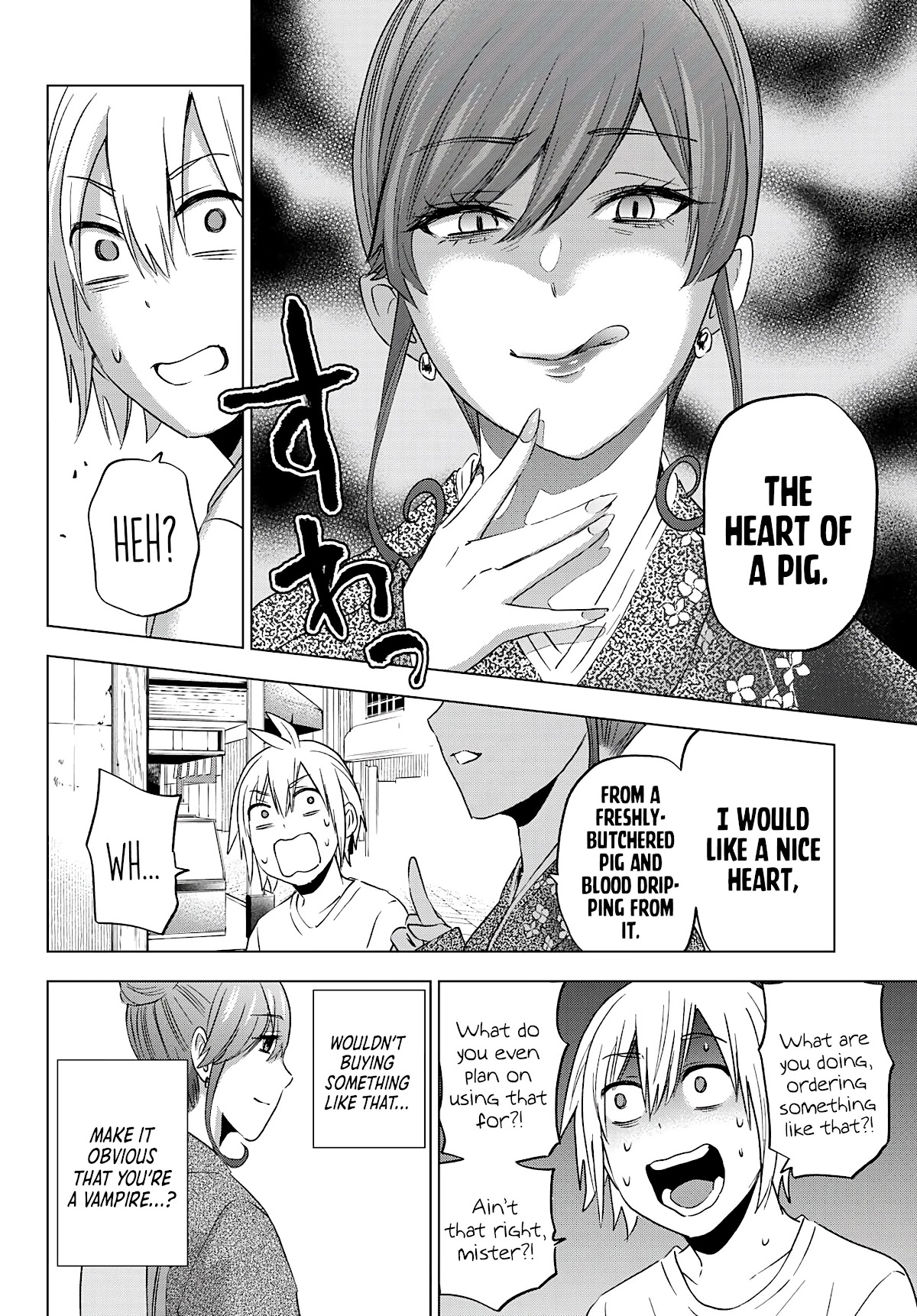 Hiiragi-san Chi no Kyuuketsu Jijou Chapter 4 page 14 - Chapter 4: Relatives of the Night