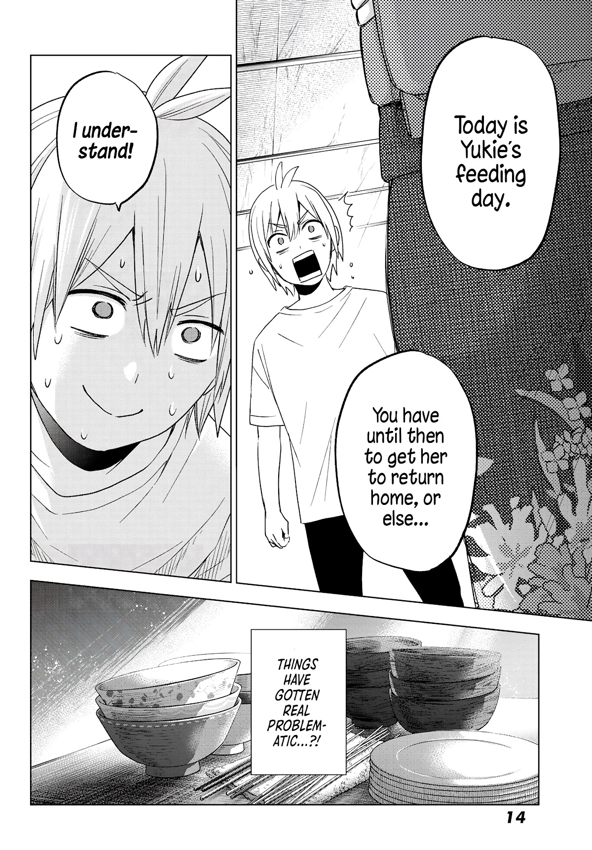 Hiiragi-san Chi no Kyuuketsu Jijou Chapter 6 page 8 - Chapter 6: Visitor Invasion