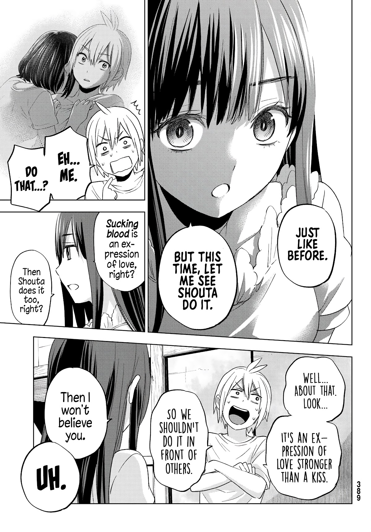 Hiiragi-san Chi no Kyuuketsu Jijou Chapter 7 page 18 - Chapter 7: Blood Conspiracy