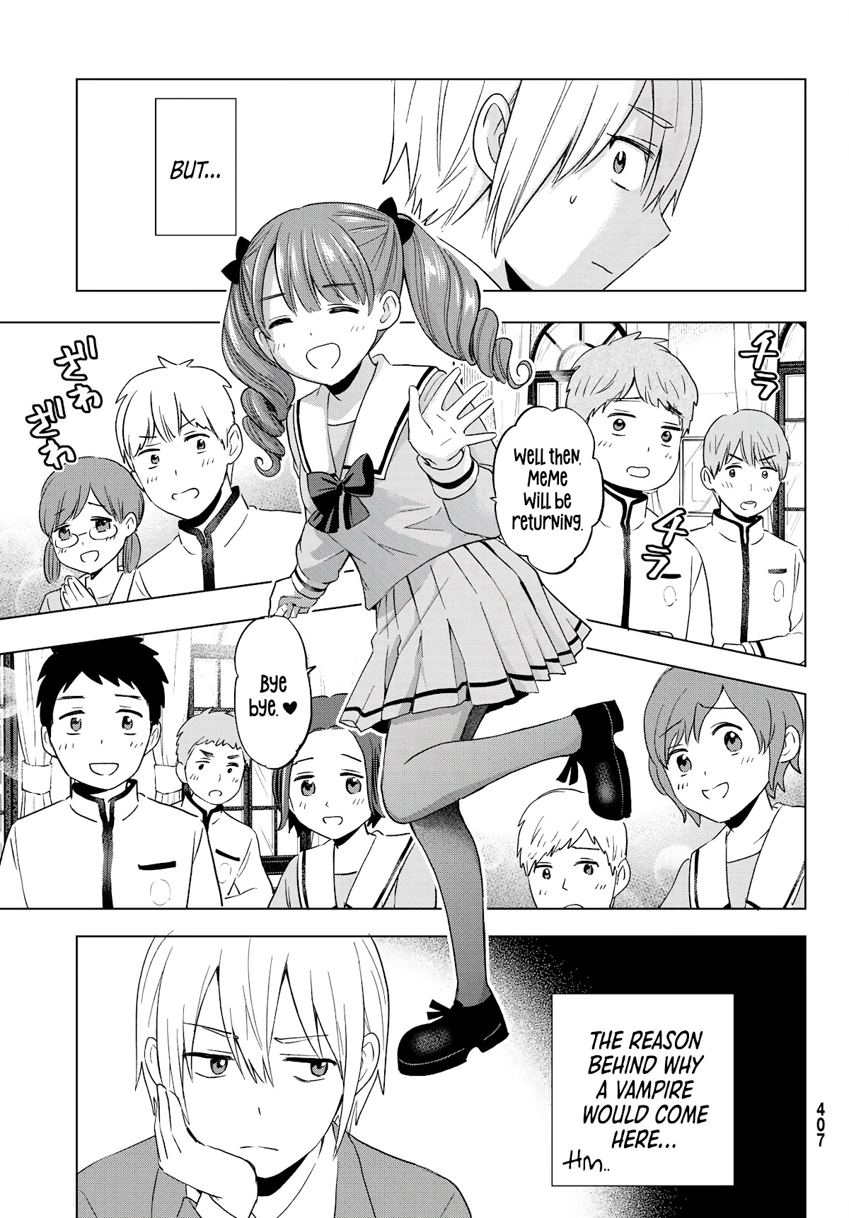 Hiiragi-san Chi no Kyuuketsu Jijou Chapter 8 page 15 - Chapter 8: A New World
