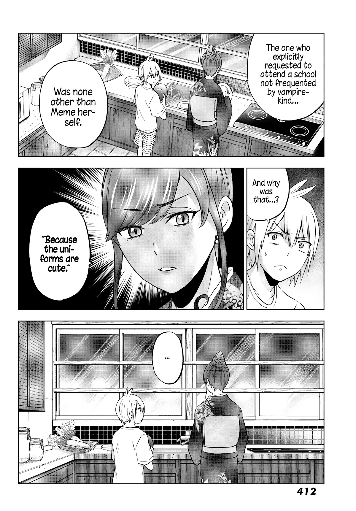 Hiiragi-san Chi no Kyuuketsu Jijou Chapter 8 page 20 - Chapter 8: A New World