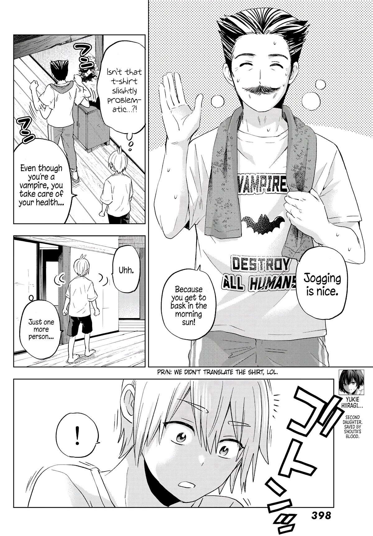 Hiiragi-san Chi no Kyuuketsu Jijou Chapter 8 page 6 - Chapter 8: A New World