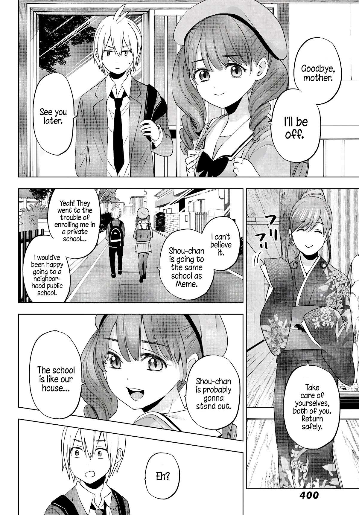 Hiiragi-san Chi no Kyuuketsu Jijou Chapter 8 page 8 - Chapter 8: A New World