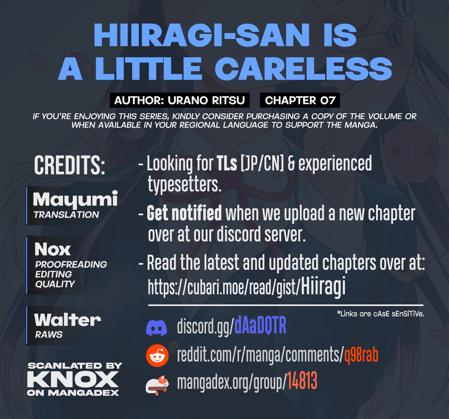 Hiiragi-san is A Little Careless Chapter 7 page 13 - Chapter 7
