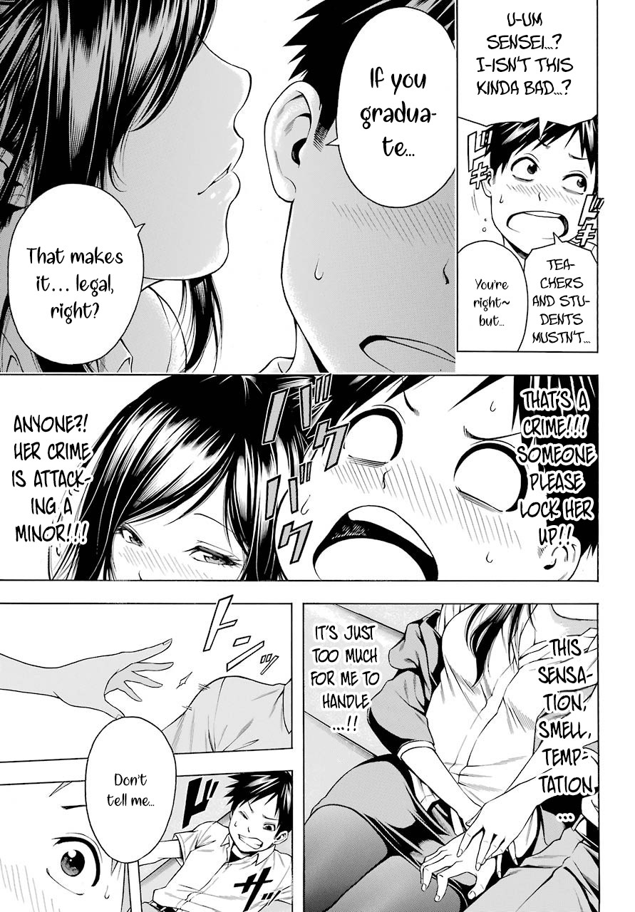 Hiiragi-sensei wa Kyoushi Shikkaku!? Chapter 1 page 8 - Chapter 1
