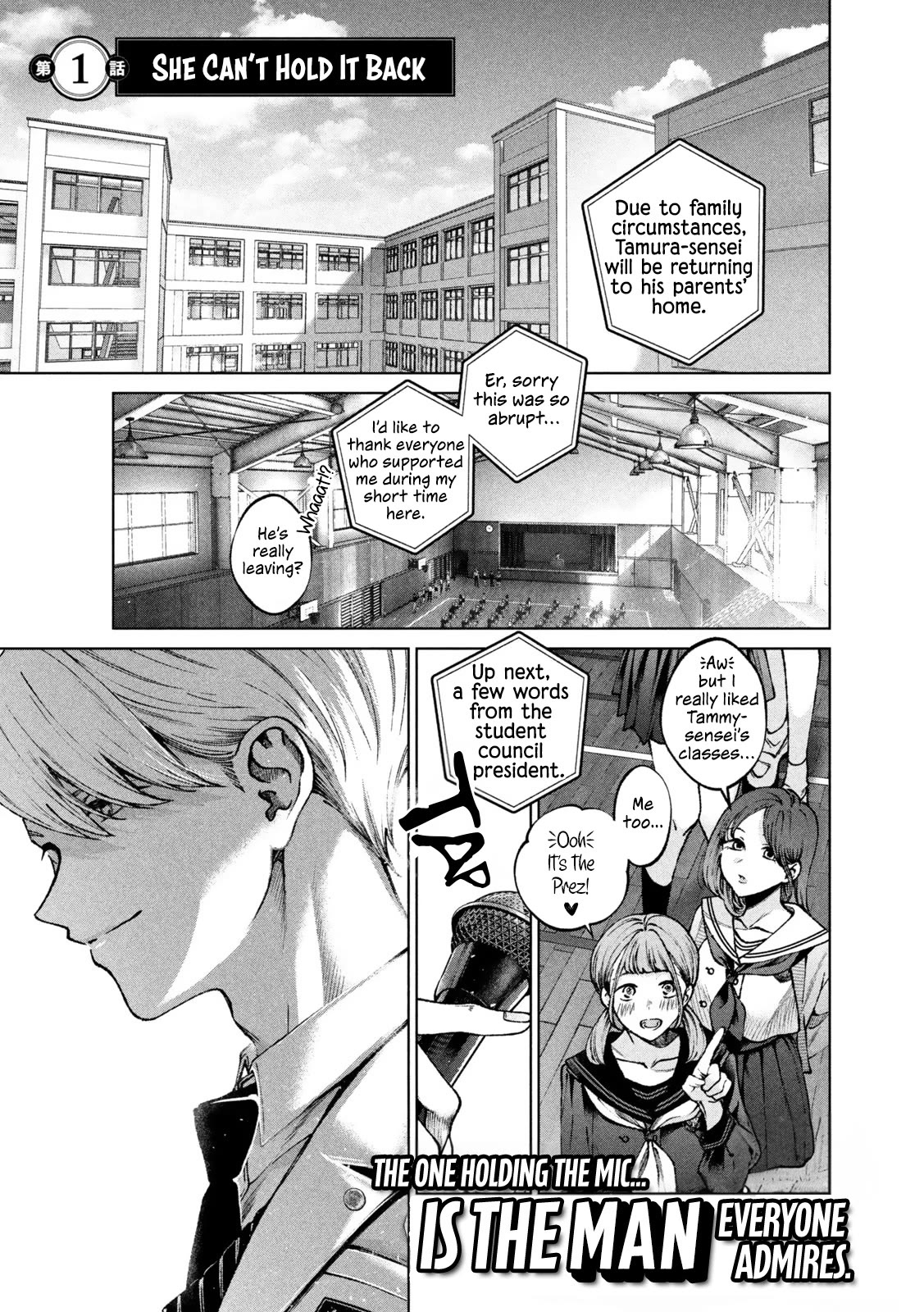 Hijiri-kun Wants to Live a Pure Life Chapter 1 page 3 - Chapter 1: She Can't Hold It Back