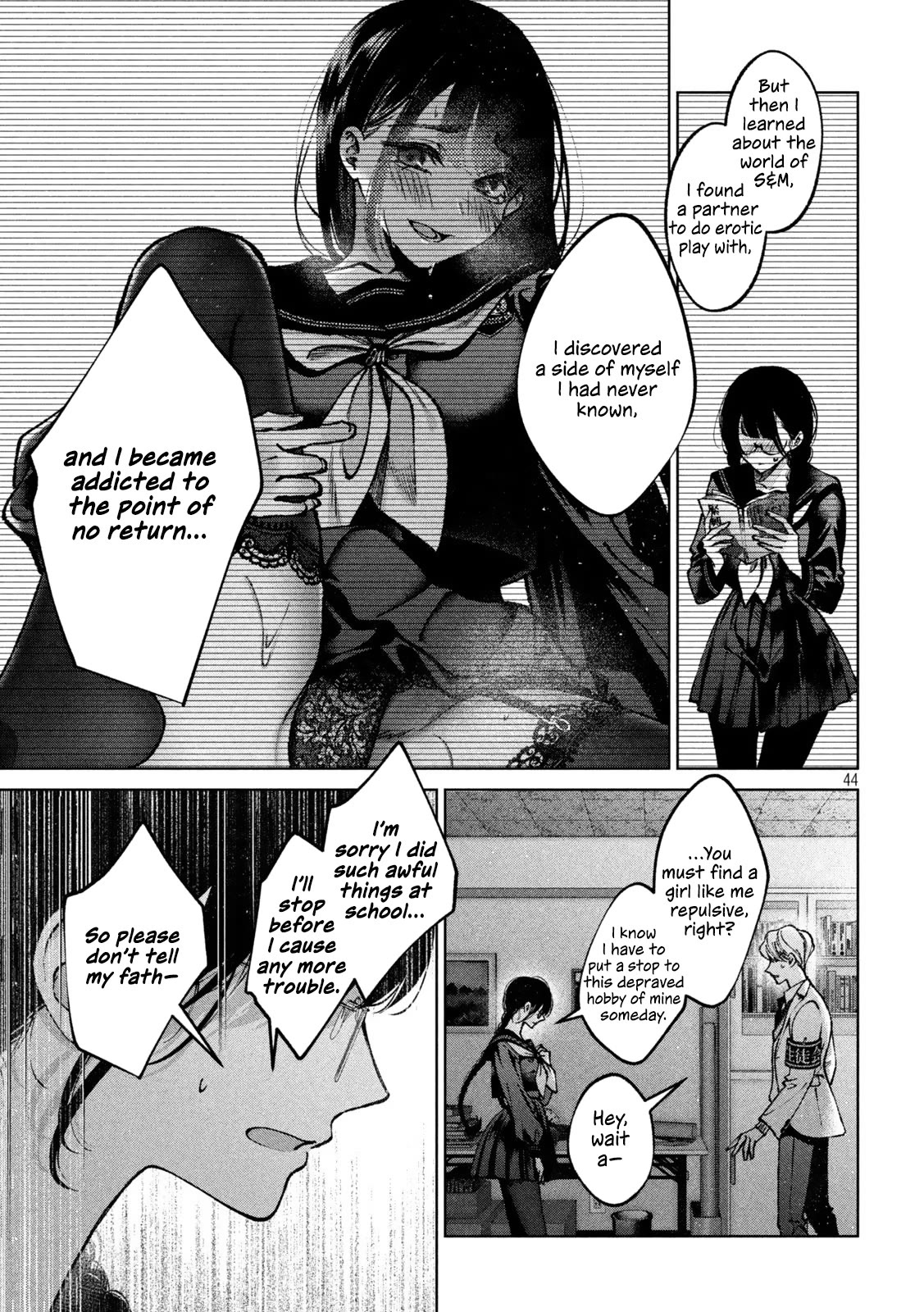 Hijiri-kun Wants to Live a Pure Life Chapter 1 page 42 - Chapter 1: She Can't Hold It Back