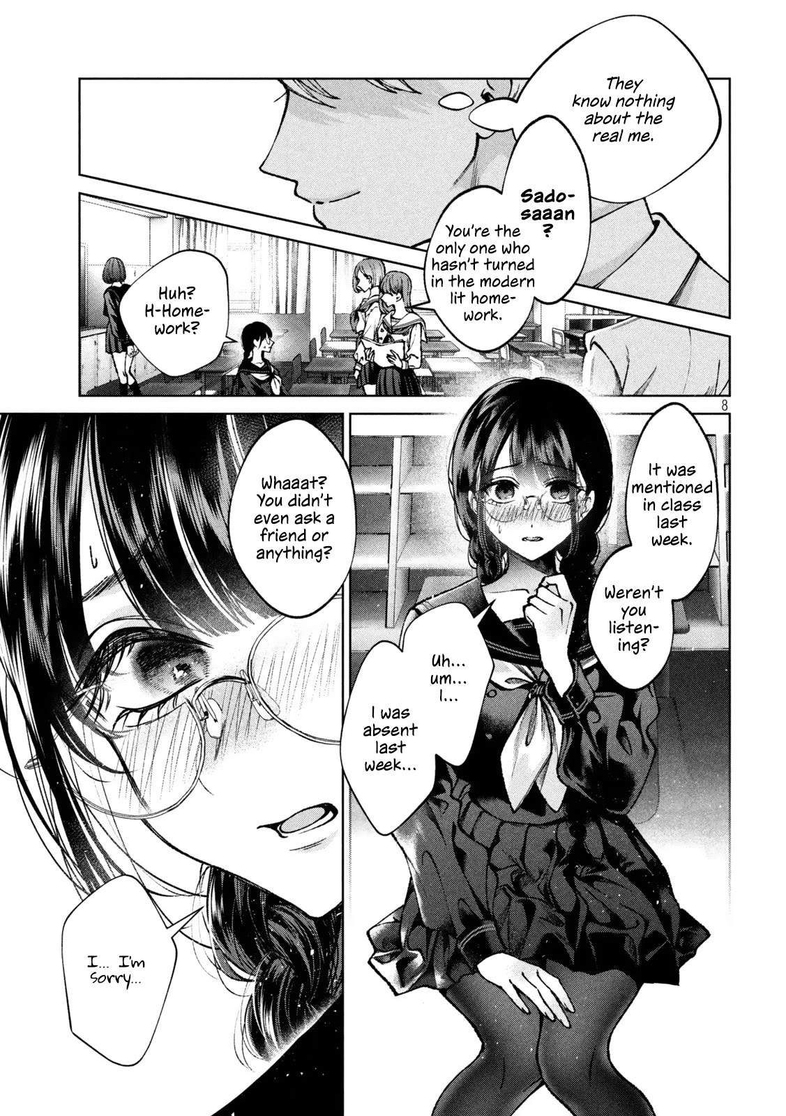 Hijiri-kun Wants to Live a Pure Life Chapter 1 page 7 - Chapter 1: She Can't Hold It Back