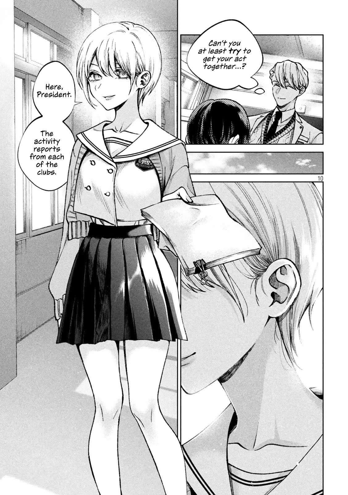 Hijiri-kun Wants to Live a Pure Life Chapter 1 page 9 - Chapter 1: She Can't Hold It Back