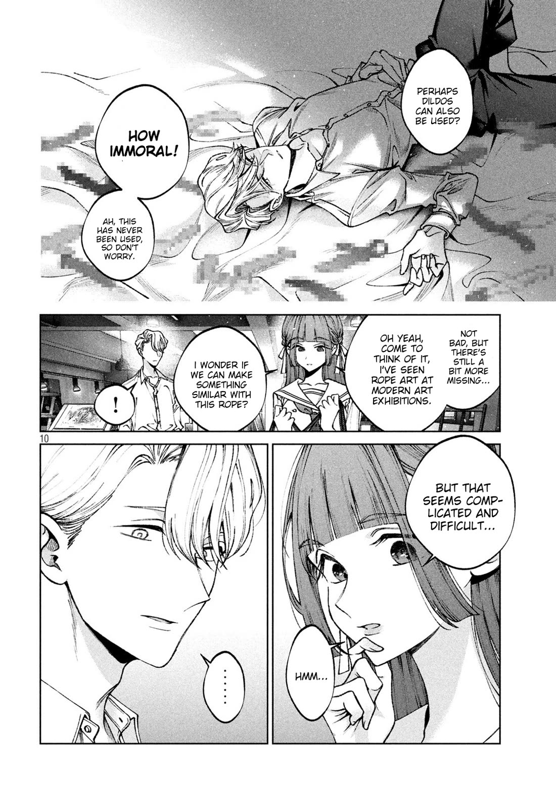 Hijiri-kun Wants to Live a Pure Life Chapter 12 page 11 - Chapter 12: A Person With Purple Dildo