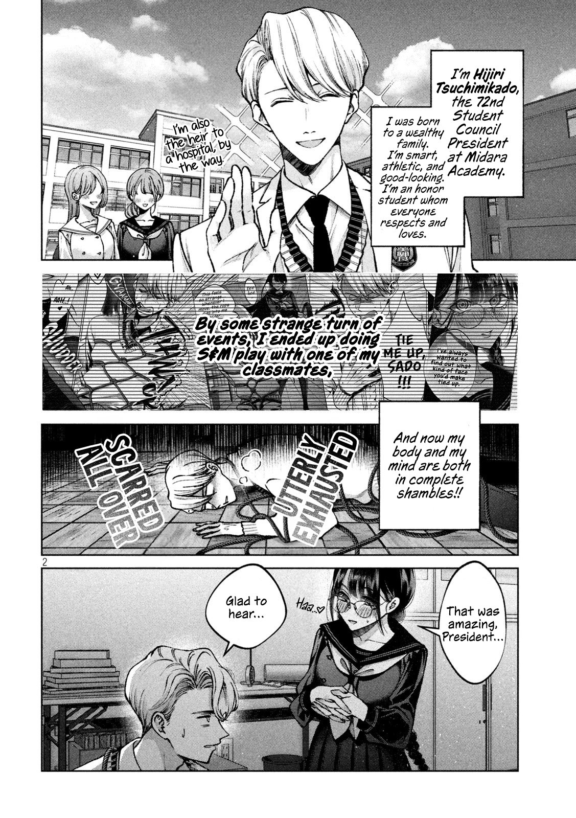 Hijiri-kun Wants to Live a Pure Life Chapter 2 page 2 - Chapter 2: The First Step