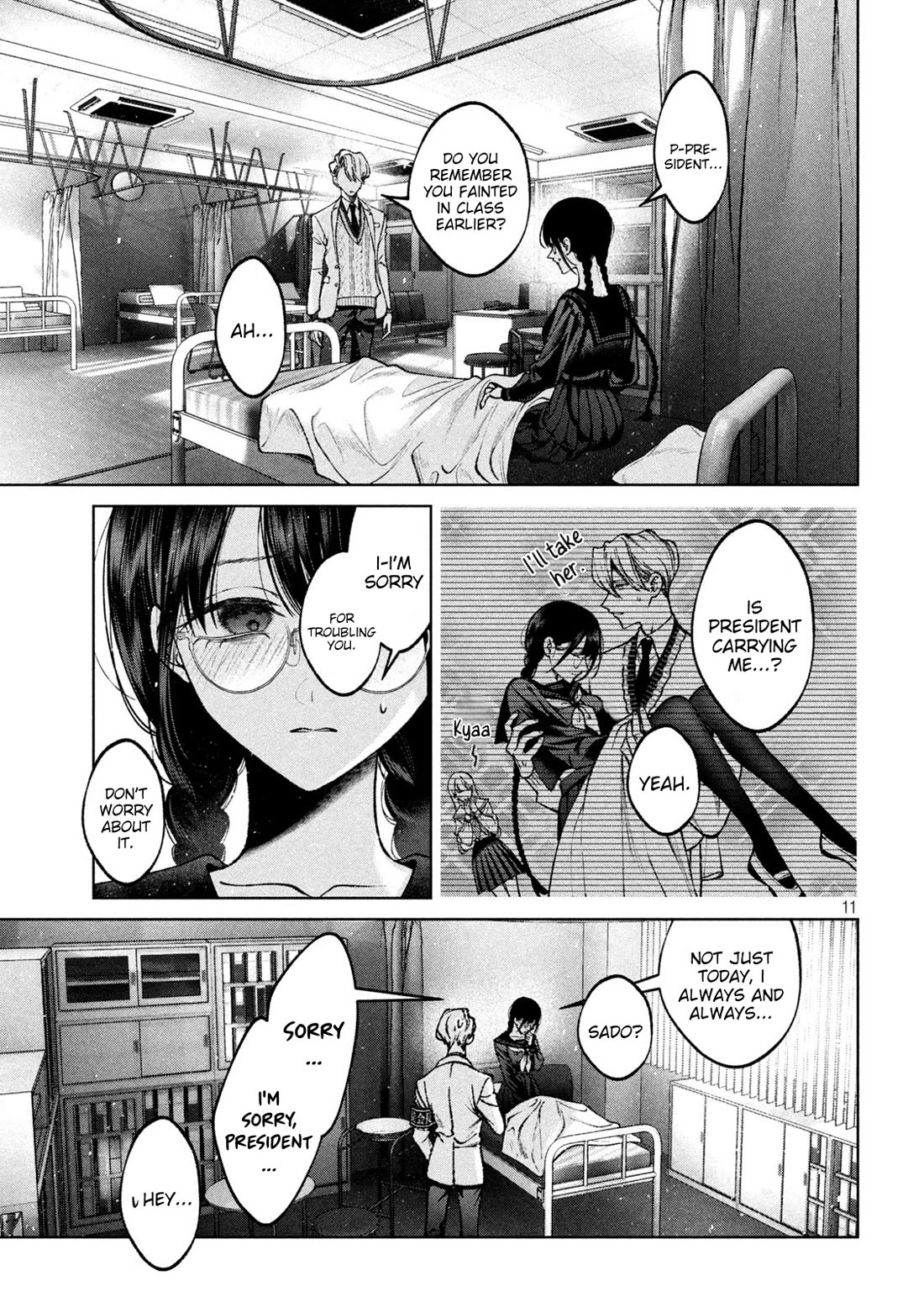 Hijiri-kun Wants to Live a Pure Life Chapter 7 page 12 - Chapter 7: My Relationship With Her
