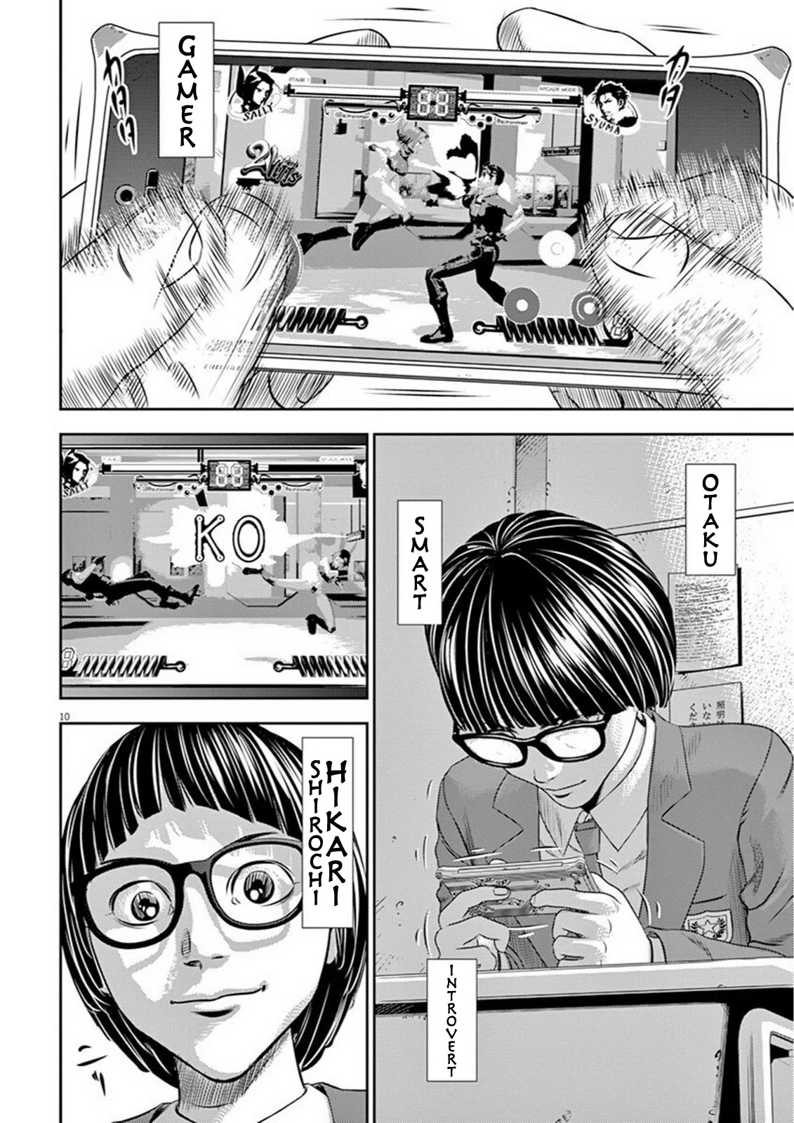 Hikari-Man Chapter 1 page 11 - Chapter 1: Life Is a Game Part 1