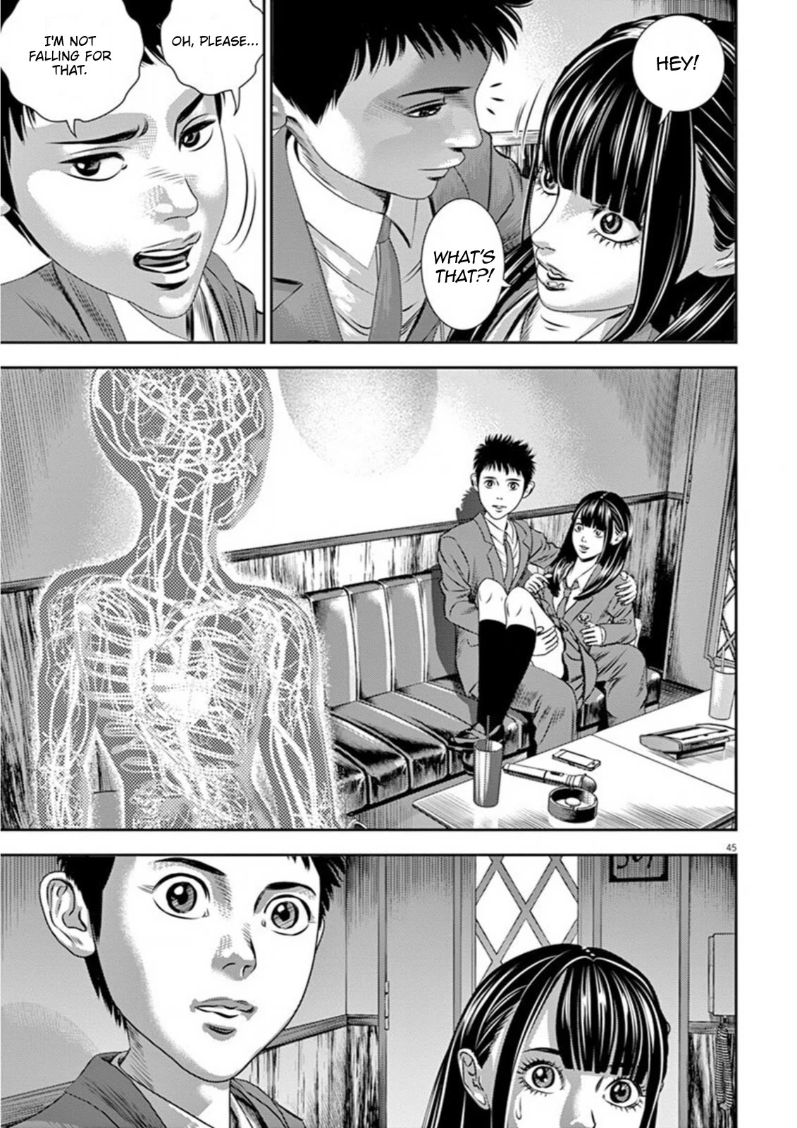 Hikari-Man Chapter 7 page 1 - Chapter 7: Close Encounters Part 1