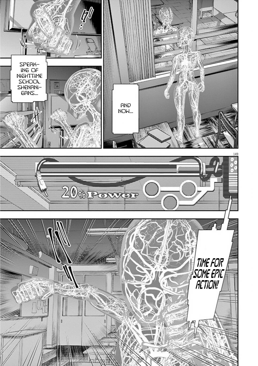 Hikari-Man Chapter 9 page 17 - Chapter 9: Descending into Darkness (Part 1)