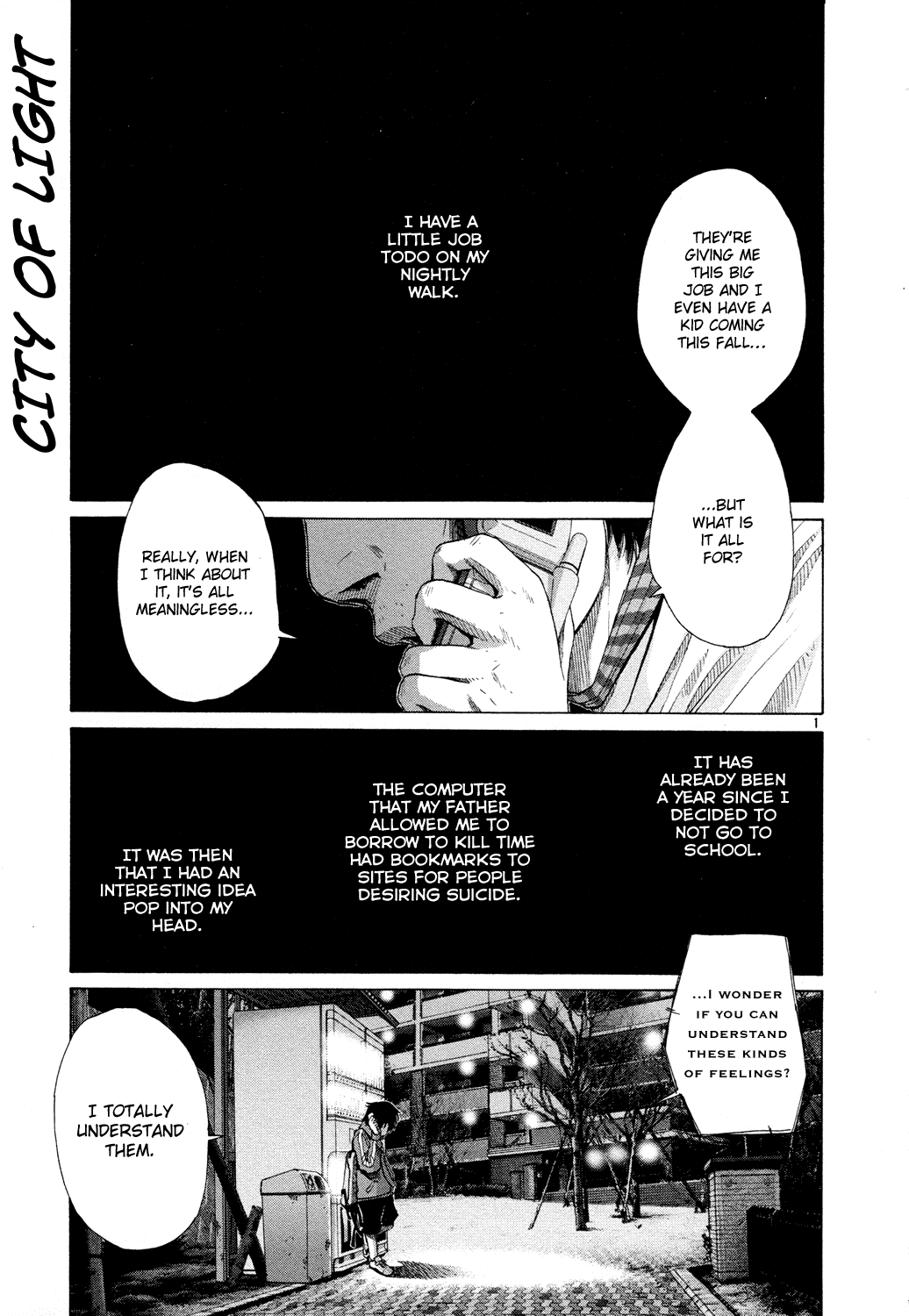 Hikari no Machi Chapter 3 page 1 - Chapter 3