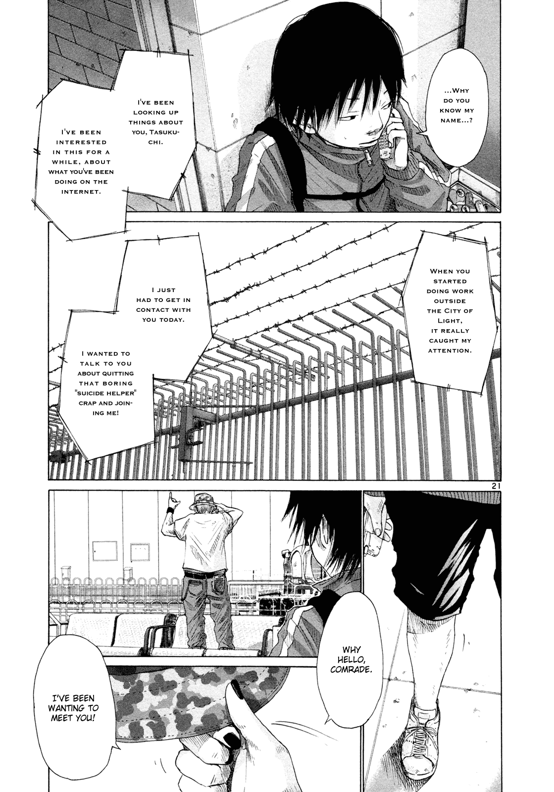 Hikari no Machi Chapter 4 page 21 - Chapter 4