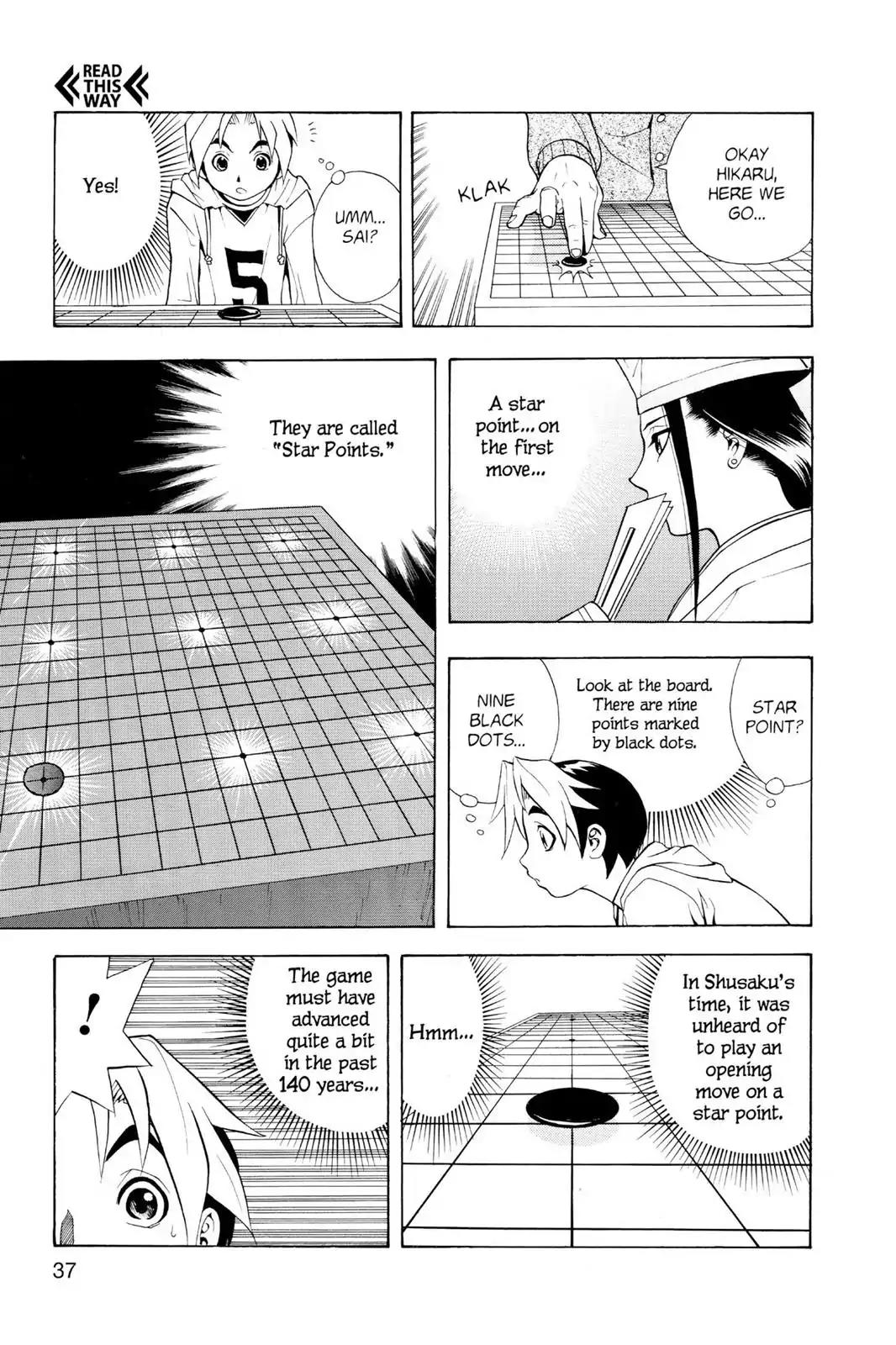 Hikaru no Go Chapter 1 page 38 - Chapter 1: Descent Of The Go Master