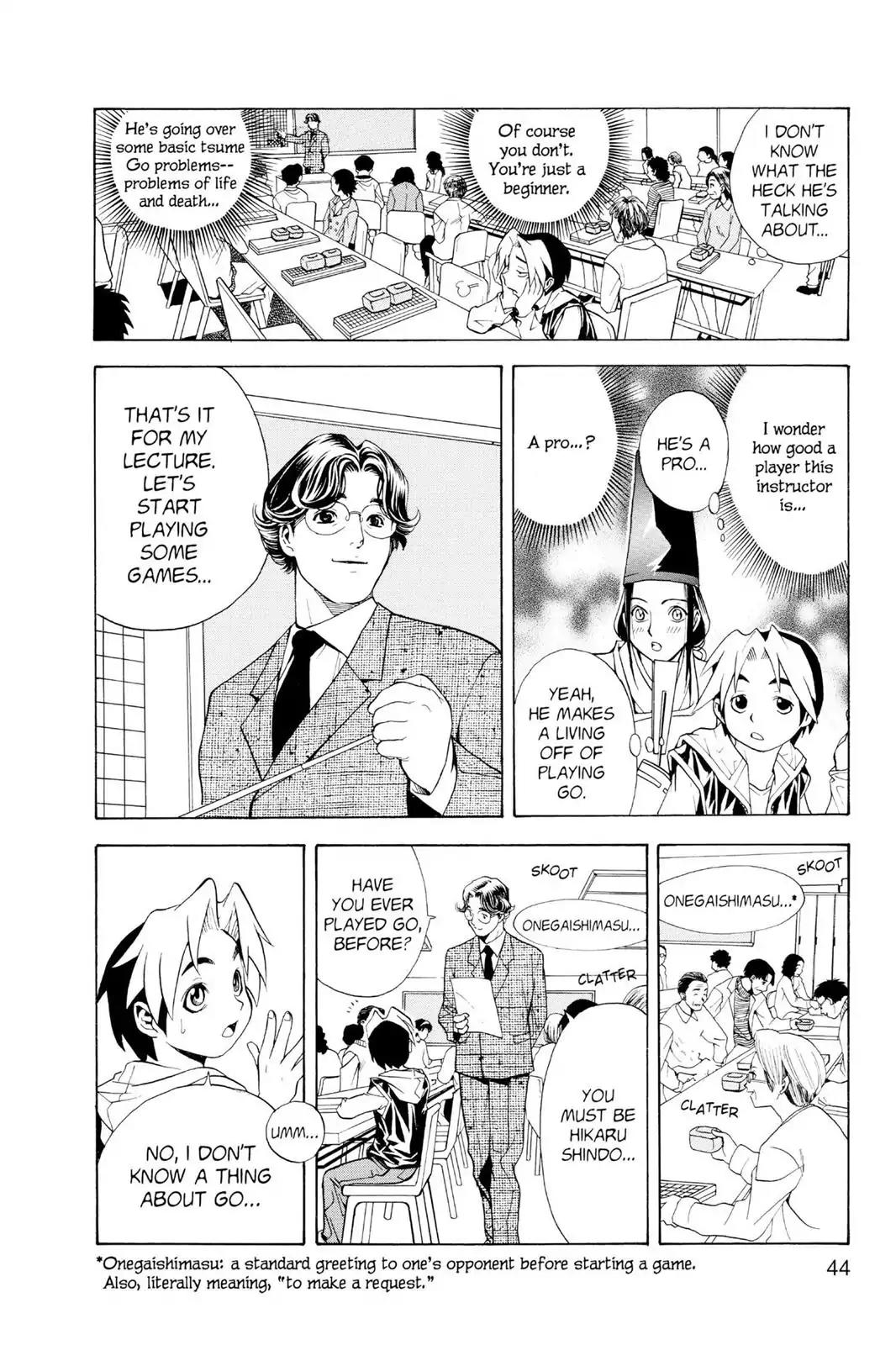 Hikaru no Go Chapter 1 page 45 - Chapter 1: Descent Of The Go Master