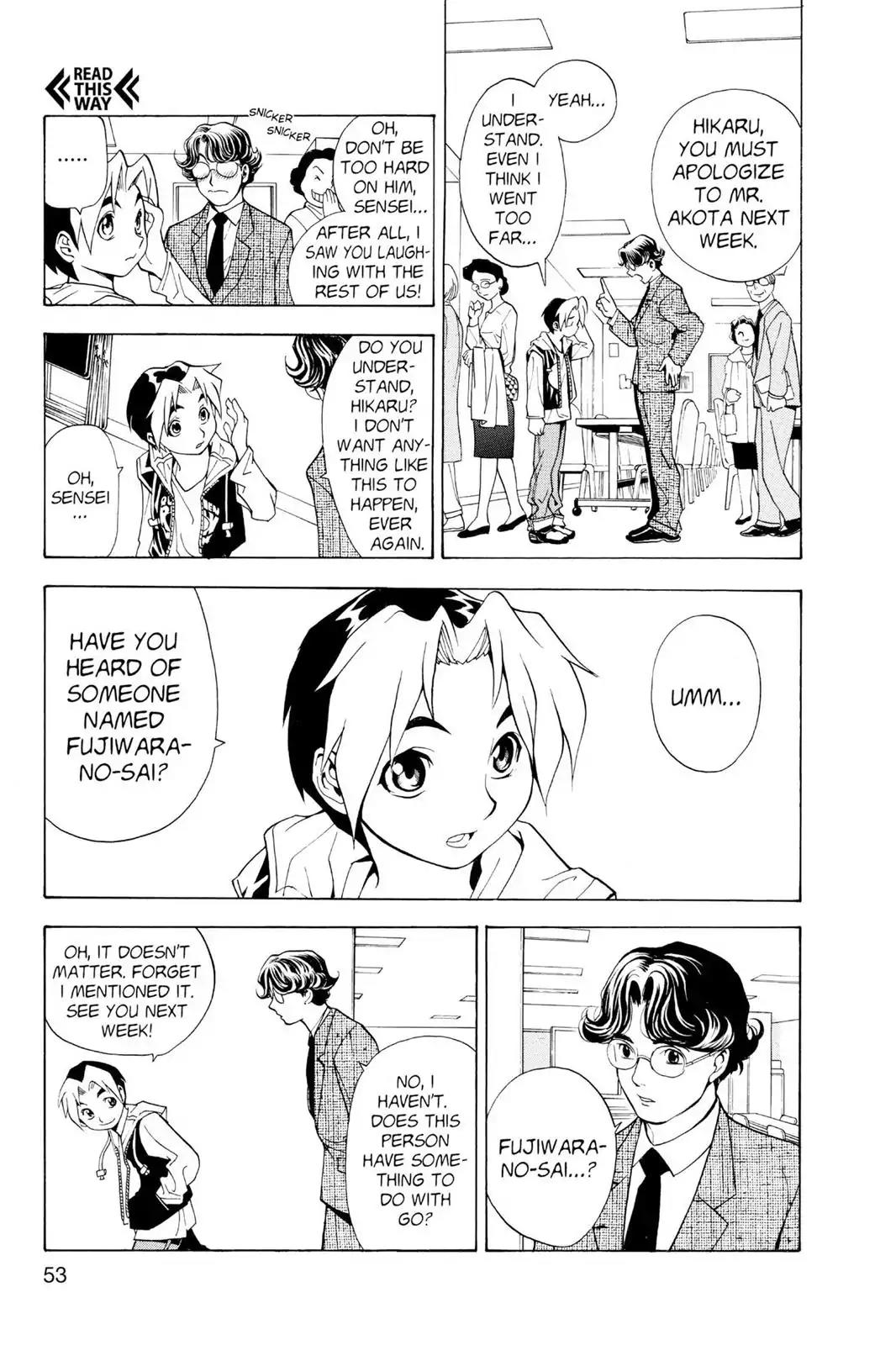 Hikaru no Go Chapter 1 page 54 - Chapter 1: Descent Of The Go Master