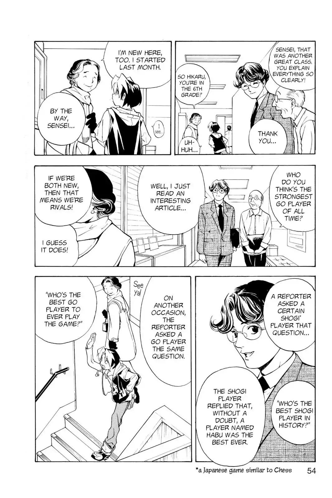 Hikaru no Go Chapter 1 page 55 - Chapter 1: Descent Of The Go Master