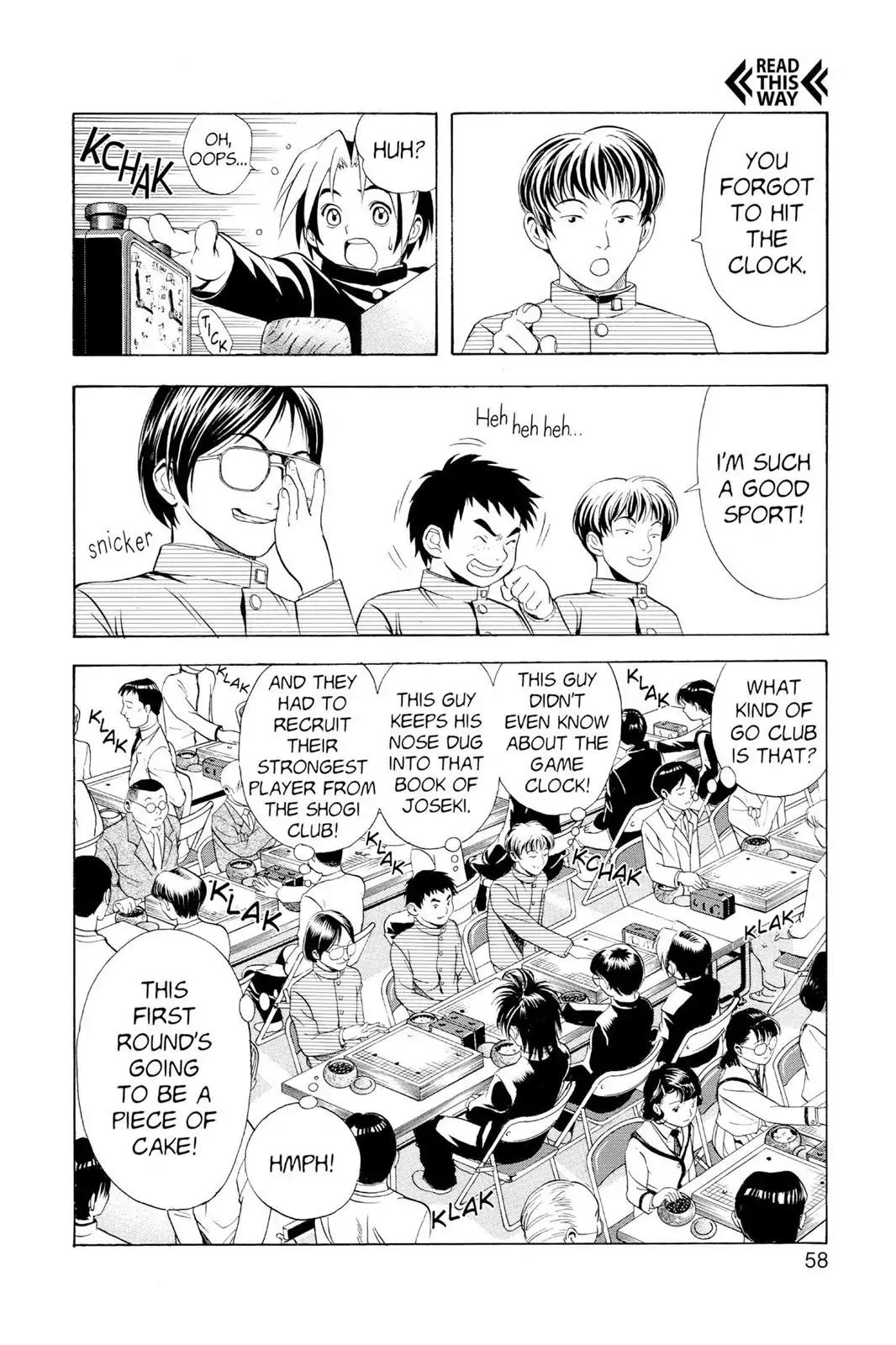 Hikaru no Go Chapter 10 page 10 - Chapter 10: Debut Match