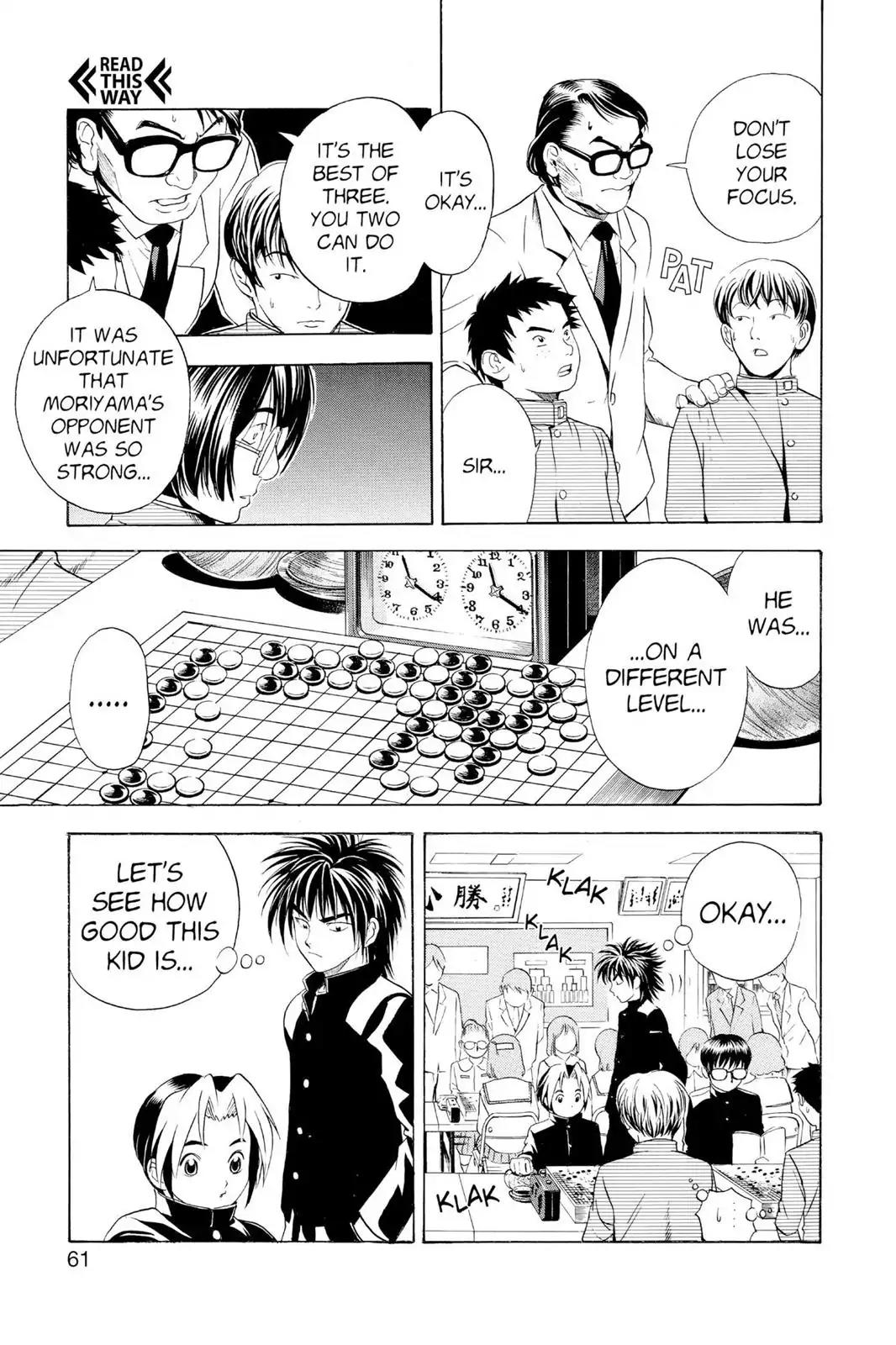 Hikaru no Go Chapter 10 page 13 - Chapter 10: Debut Match