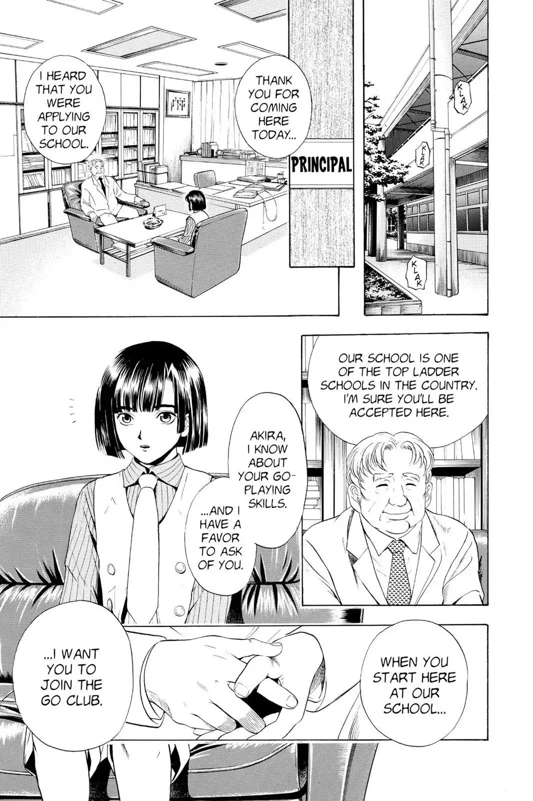 Hikaru no Go Chapter 10 page 17 - Chapter 10: Debut Match