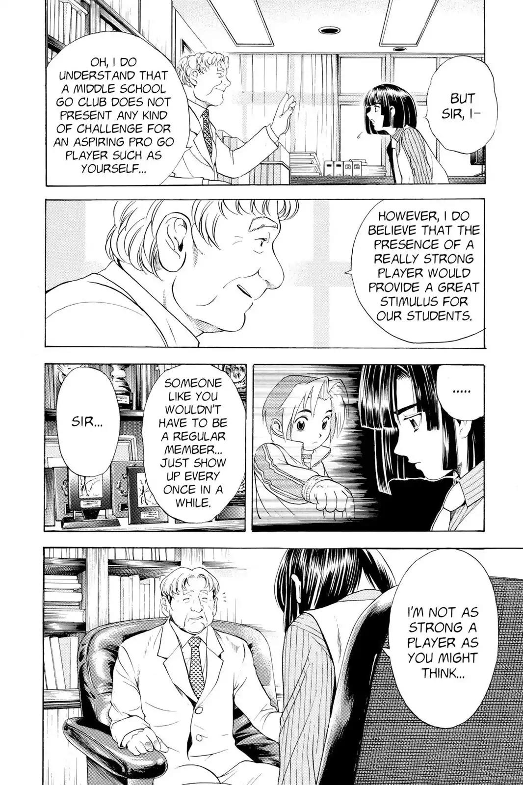 Hikaru no Go Chapter 10 page 18 - Chapter 10: Debut Match