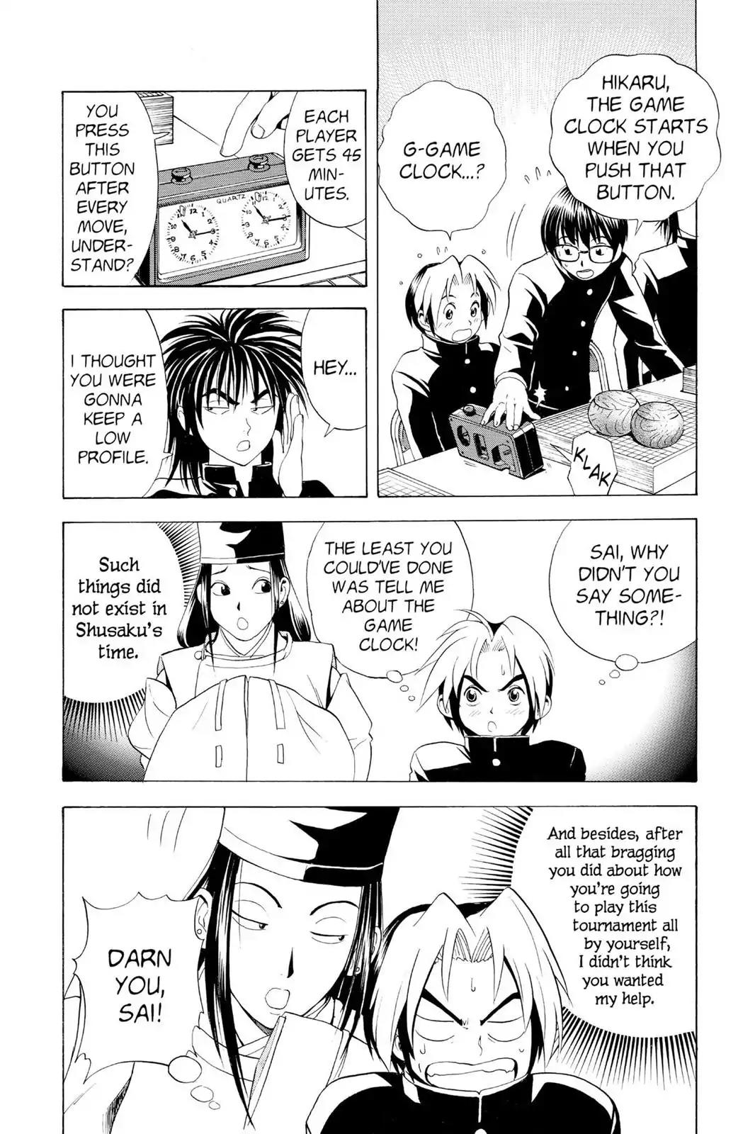 Hikaru no Go Chapter 10 page 4 - Chapter 10: Debut Match