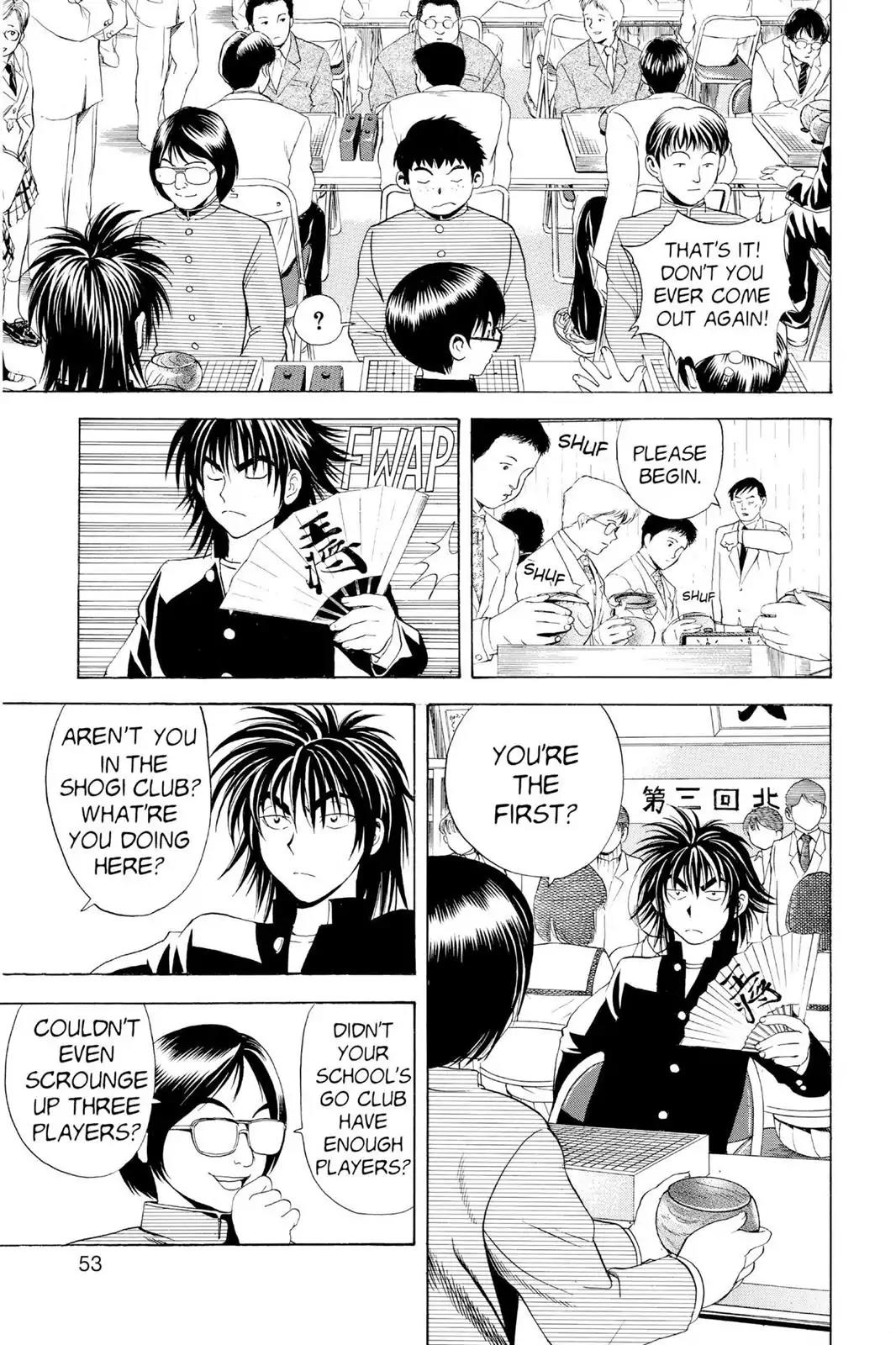 Hikaru no Go Chapter 10 page 5 - Chapter 10: Debut Match
