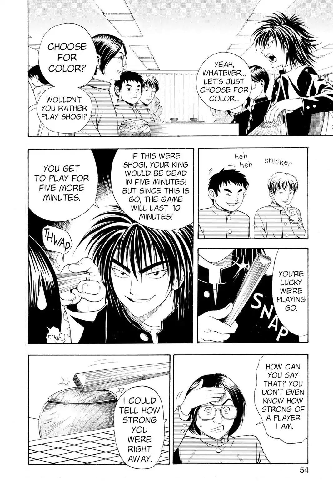 Hikaru no Go Chapter 10 page 6 - Chapter 10: Debut Match