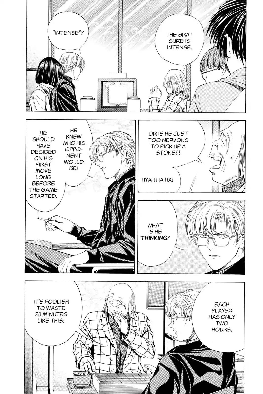 Hikaru no Go Chapter 100 page 18 - Chapter 100: Hikaru Takes His Time