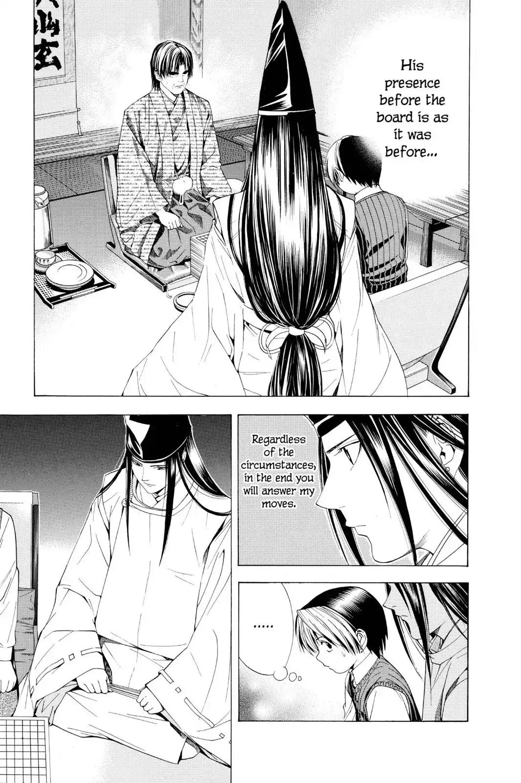 Hikaru no Go Chapter 100 page 21 - Chapter 100: Hikaru Takes His Time