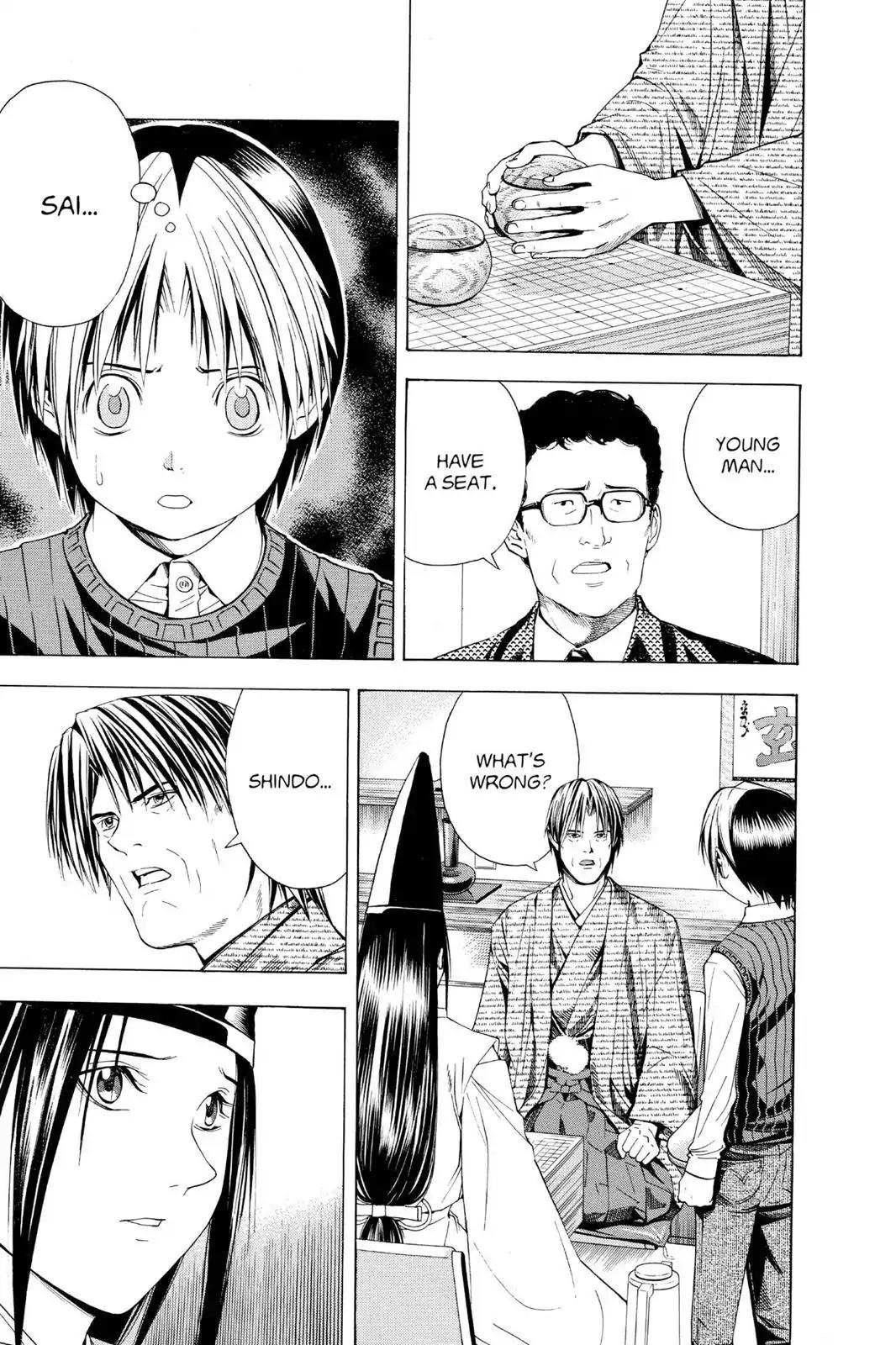 Hikaru no Go Chapter 100 page 5 - Chapter 100: Hikaru Takes His Time