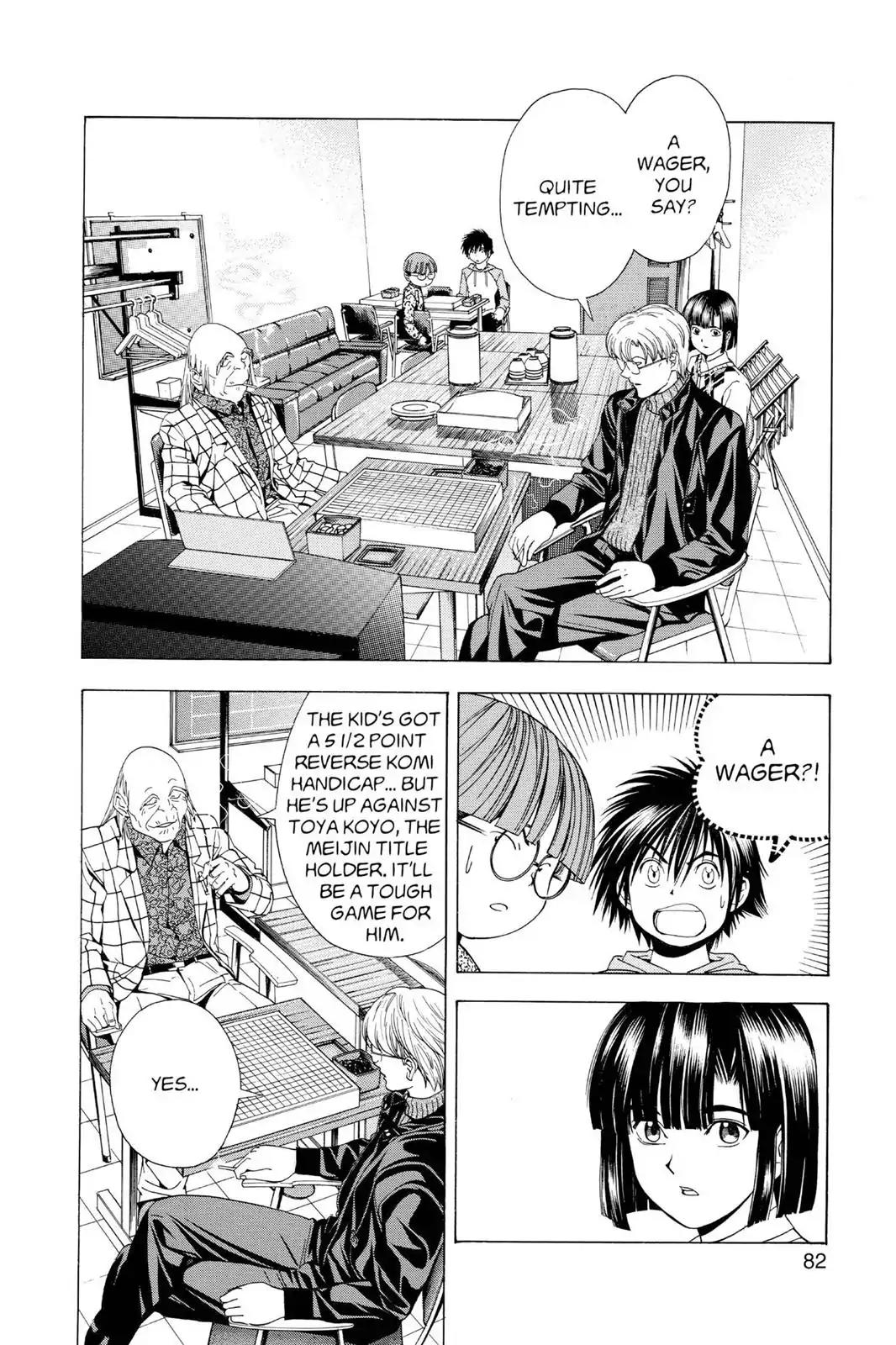 Hikaru no Go Chapter 100 page 6 - Chapter 100: Hikaru Takes His Time