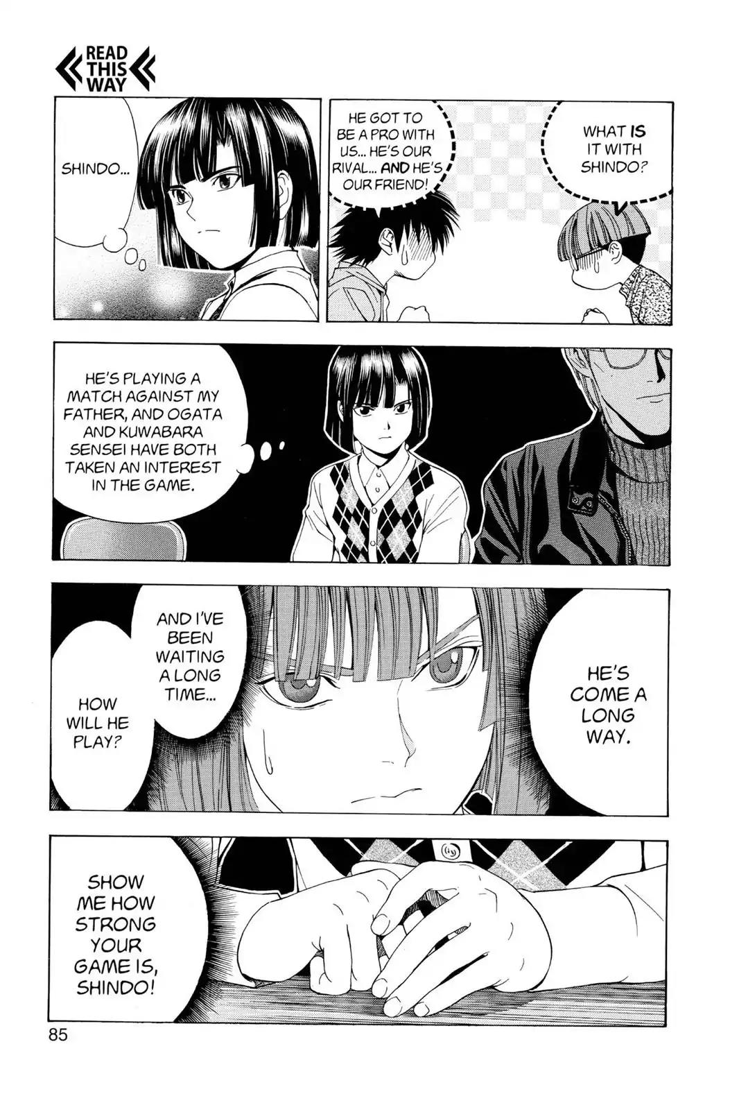 Hikaru no Go Chapter 100 page 9 - Chapter 100: Hikaru Takes His Time