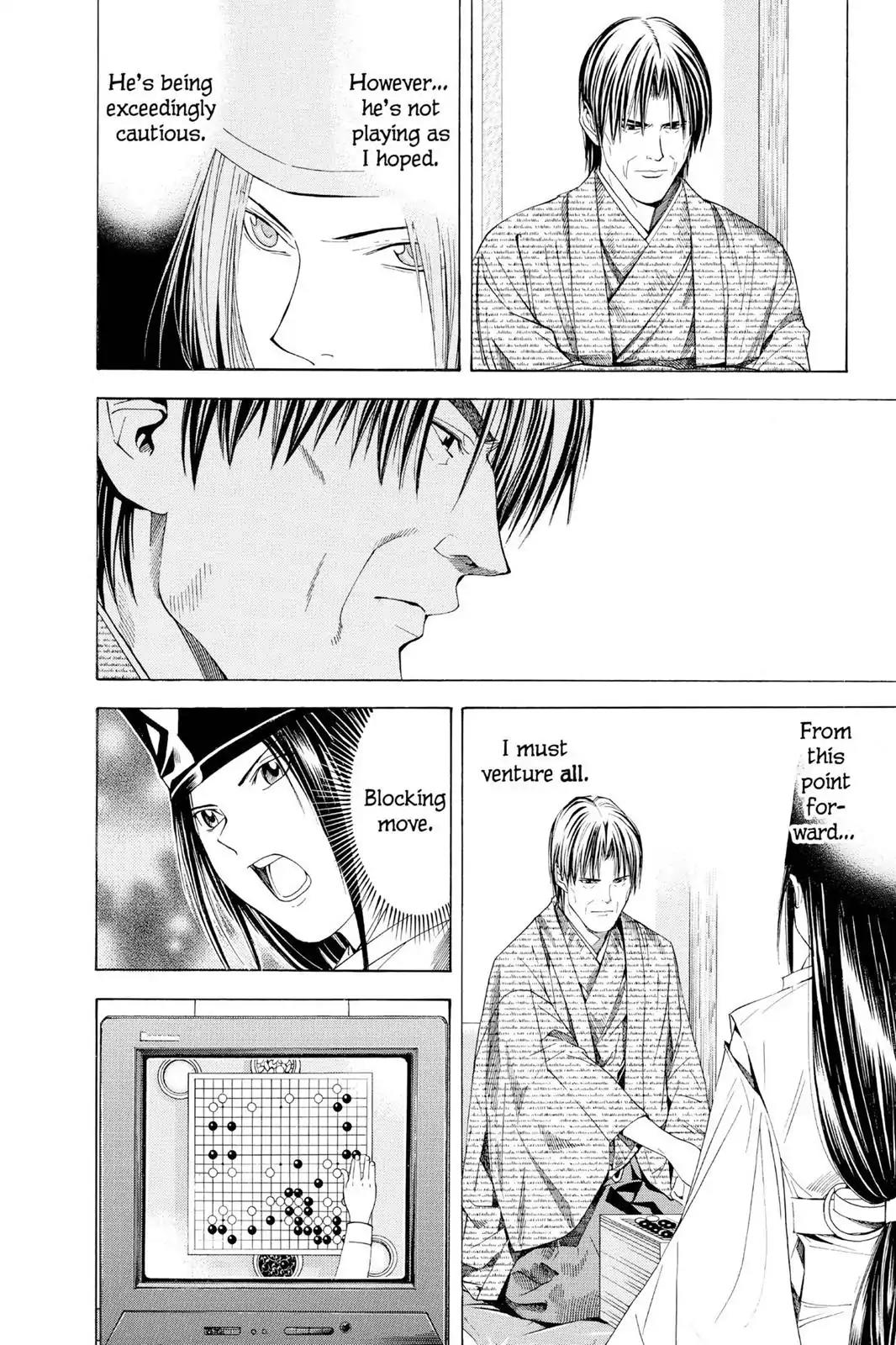 Hikaru no Go Chapter 101 page 10 - Chapter 101: A Game Most Transparent
