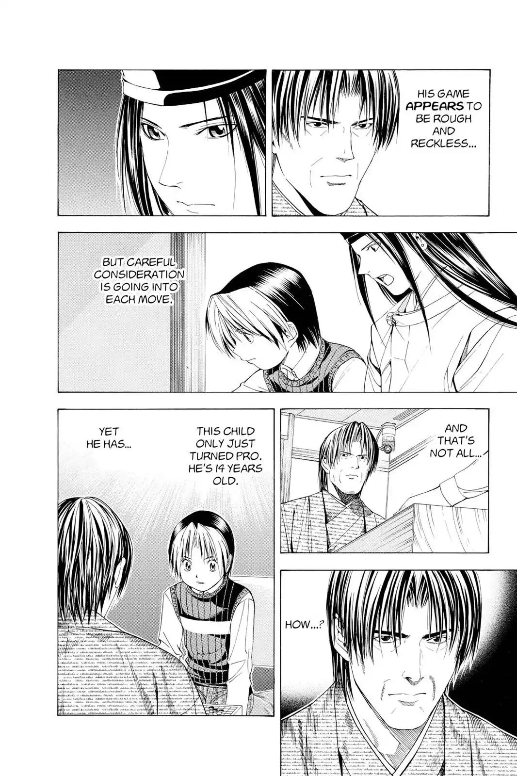 Hikaru no Go Chapter 101 page 14 - Chapter 101: A Game Most Transparent