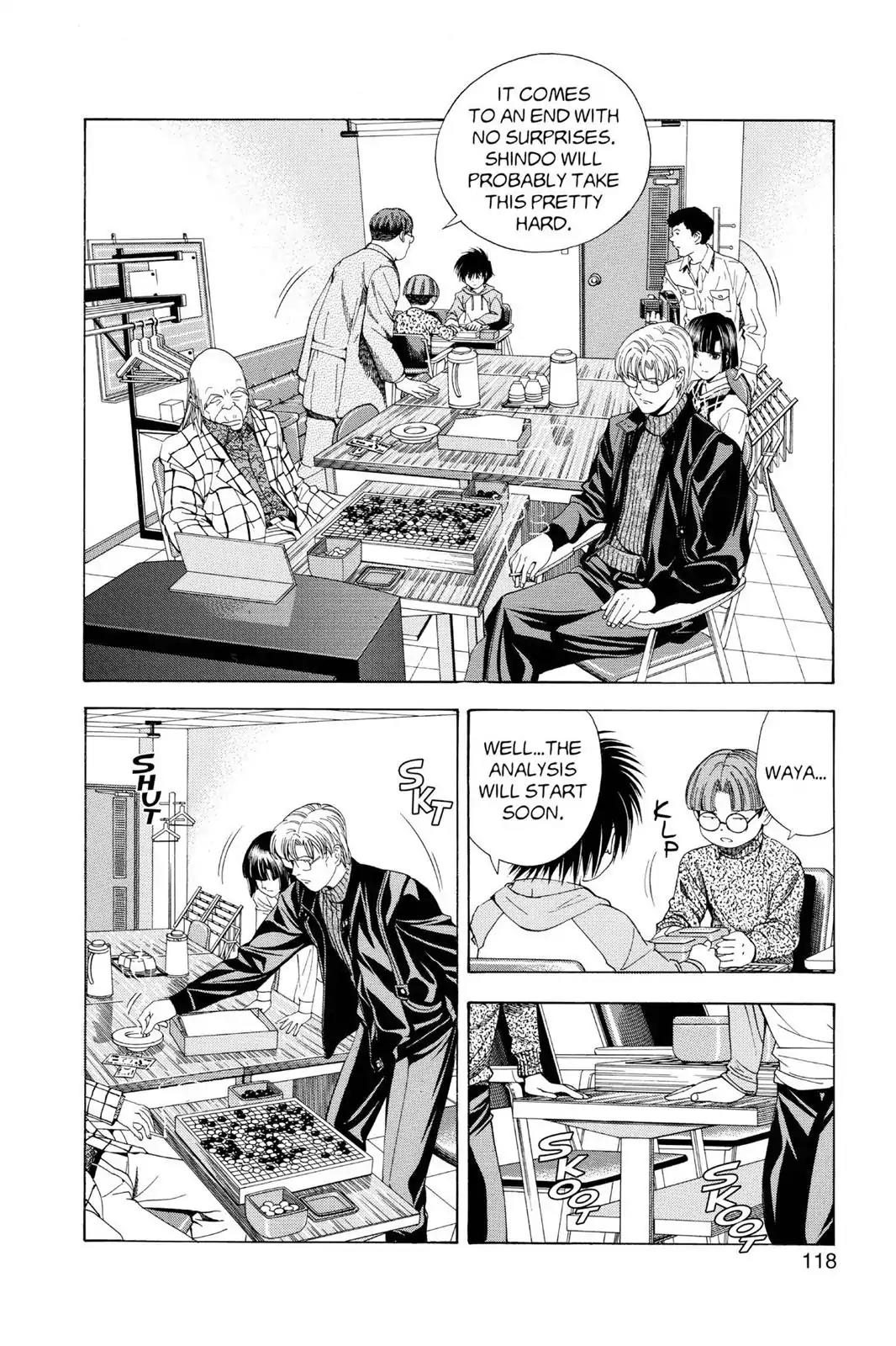 Hikaru no Go Chapter 101 page 18 - Chapter 101: A Game Most Transparent