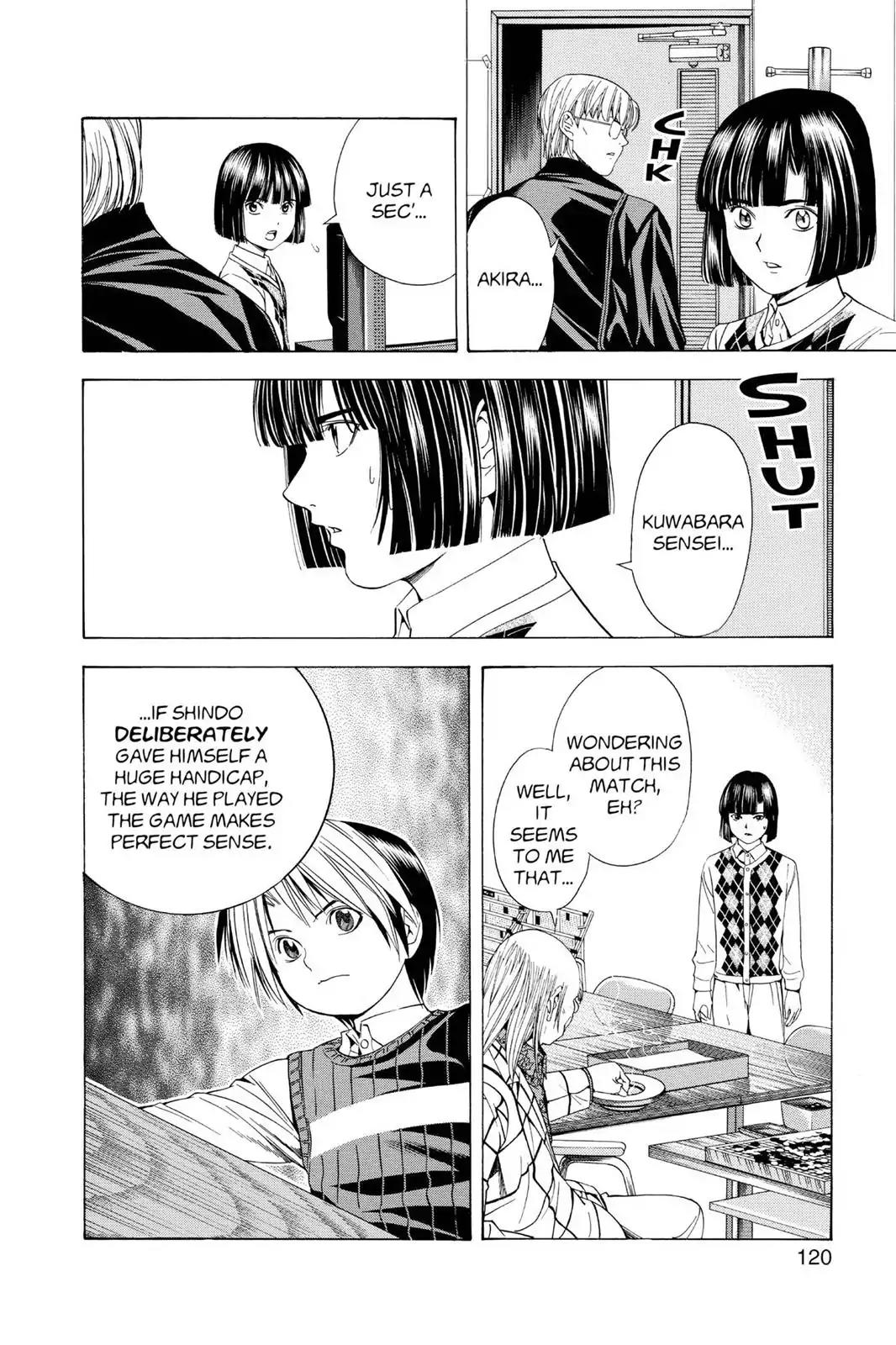 Hikaru no Go Chapter 101 page 20 - Chapter 101: A Game Most Transparent