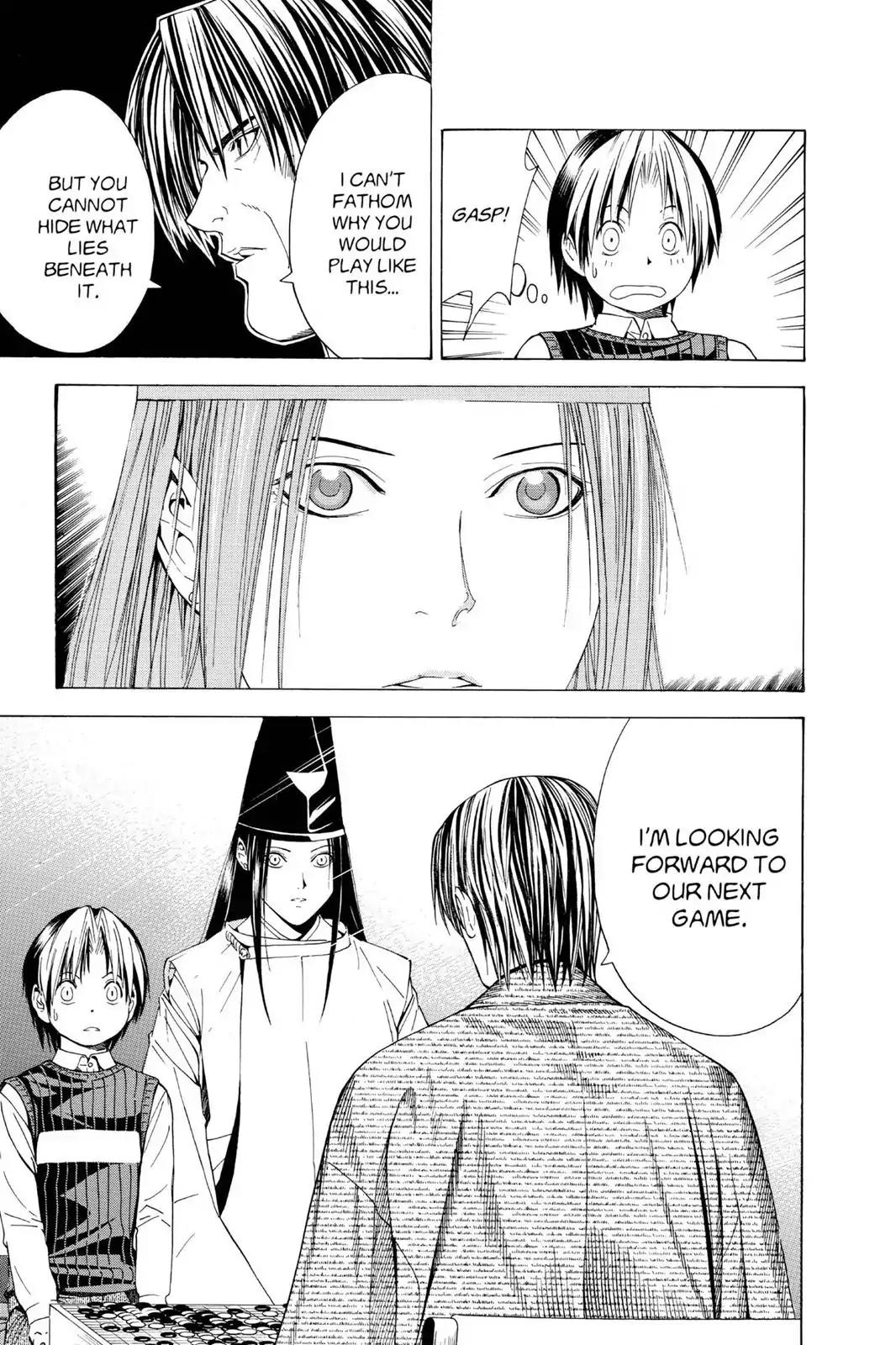 Hikaru no Go Chapter 101 page 23 - Chapter 101: A Game Most Transparent