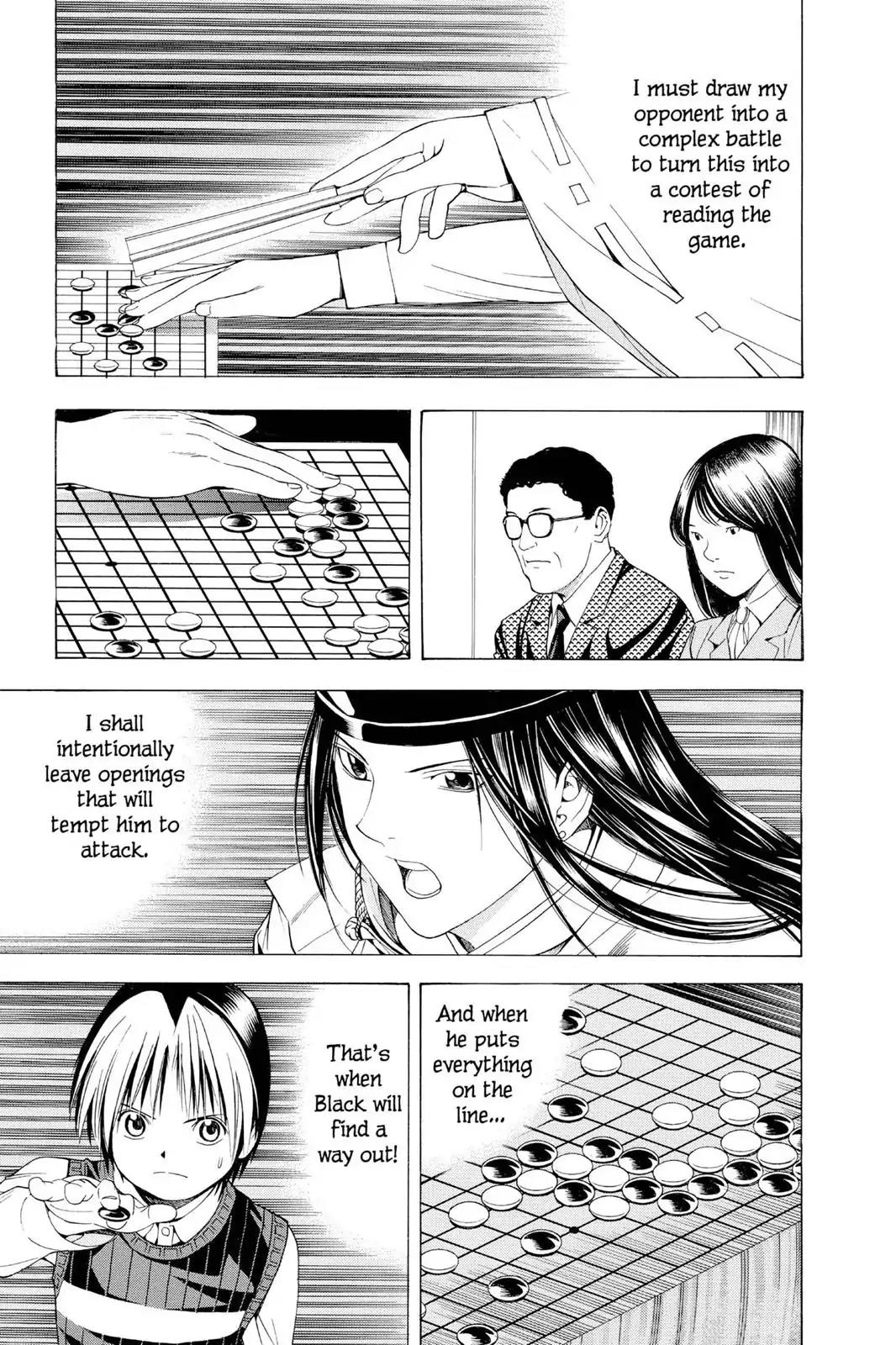 Hikaru no Go Chapter 101 page 9 - Chapter 101: A Game Most Transparent